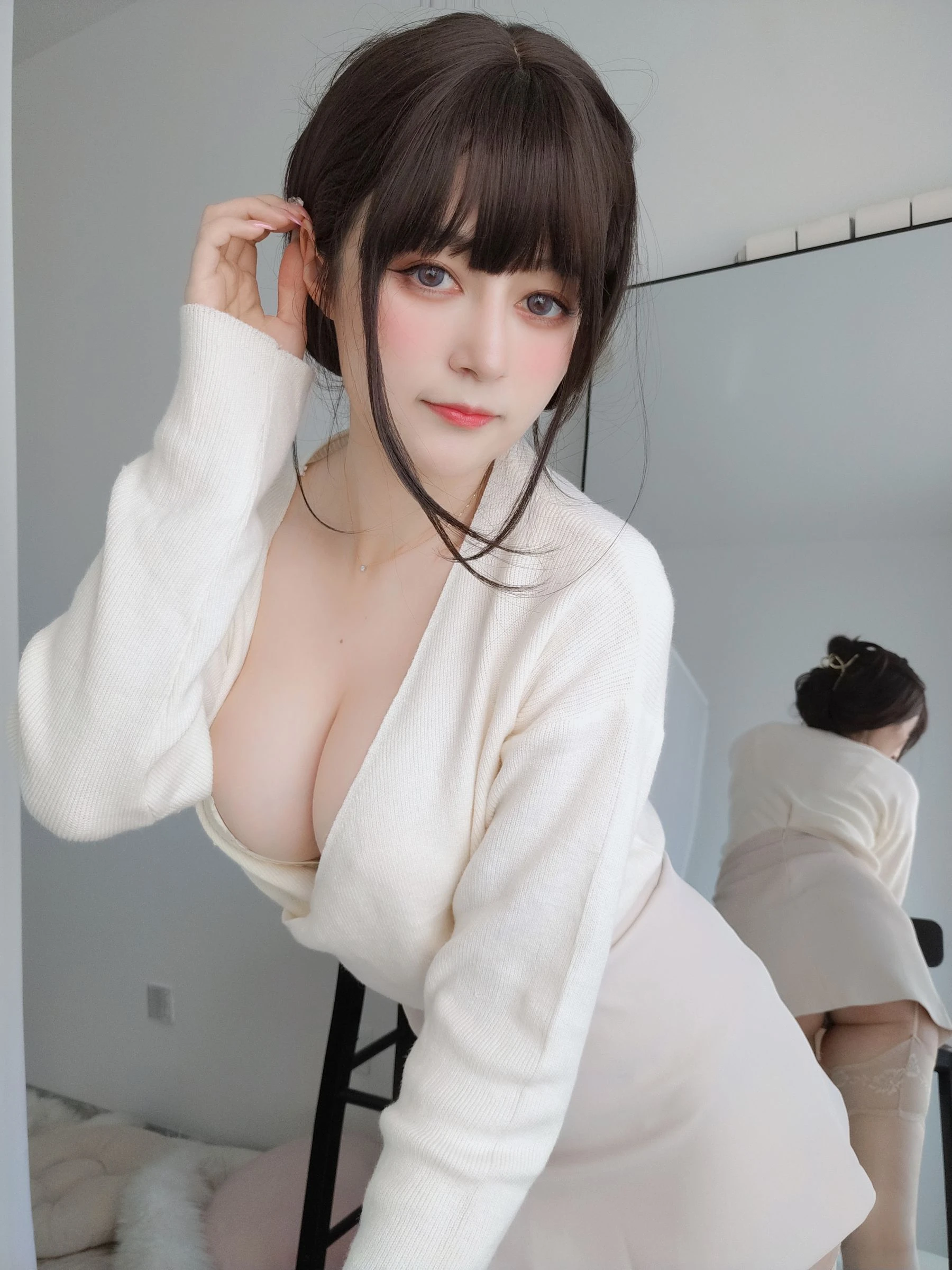 嫩模優雅自然光寫真 – 秋楓自信風格展現獨家 - 8