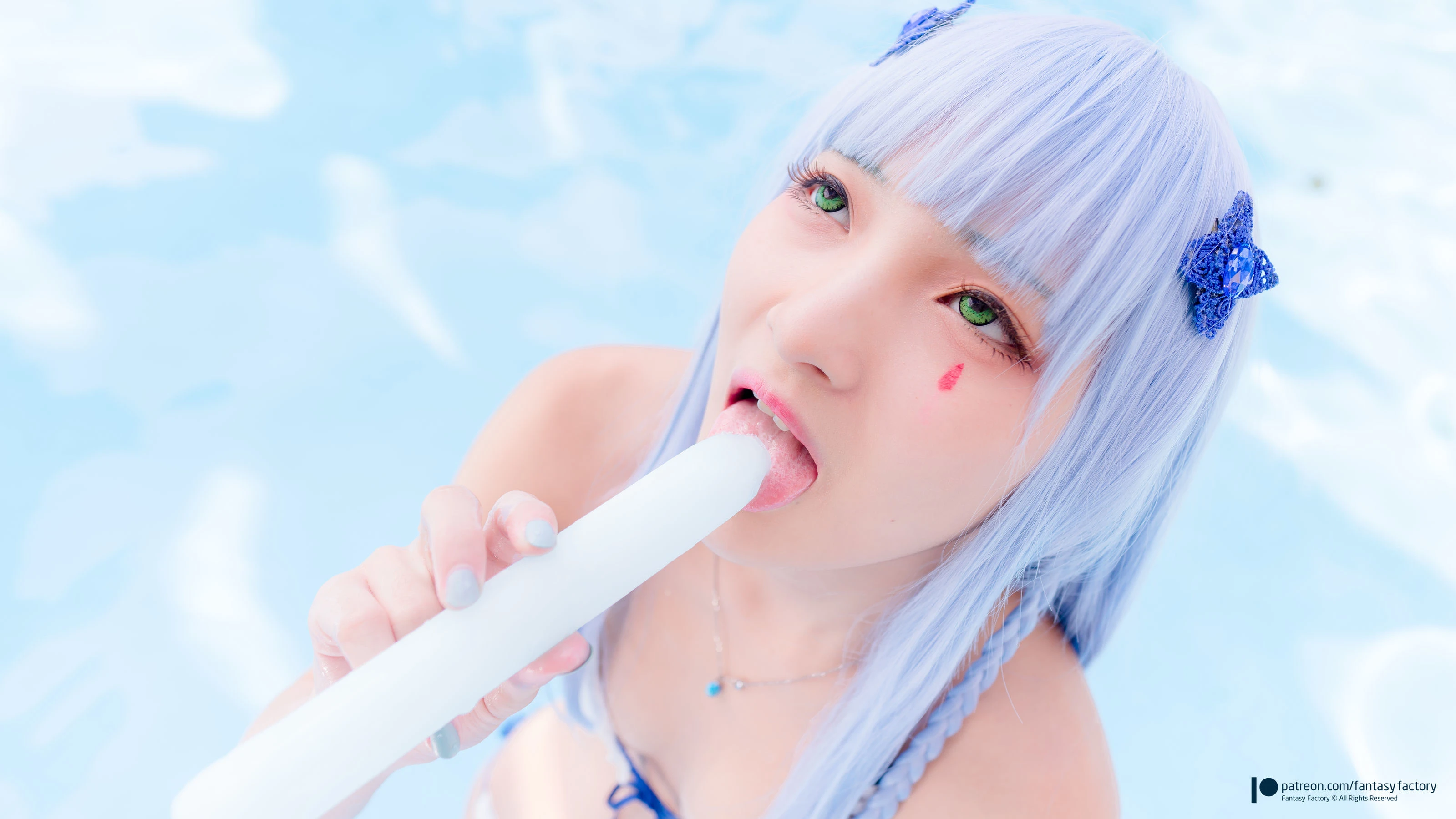 嫩模時尚夜景寫真 – 夏日優雅風格展現珍藏 - 54