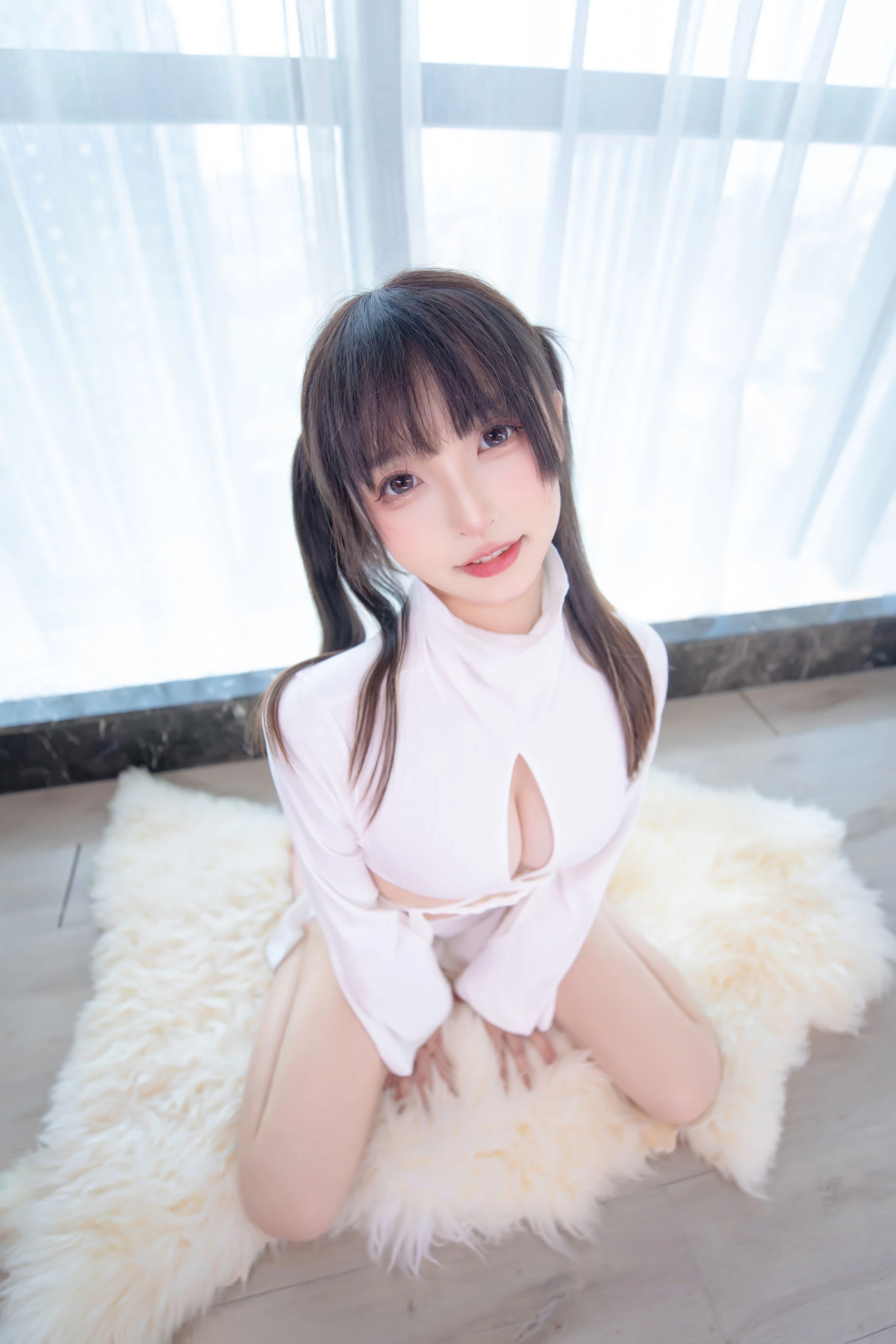 苗慄清晨模特美照 – 清純魅力海邊實錄獨家 - 11