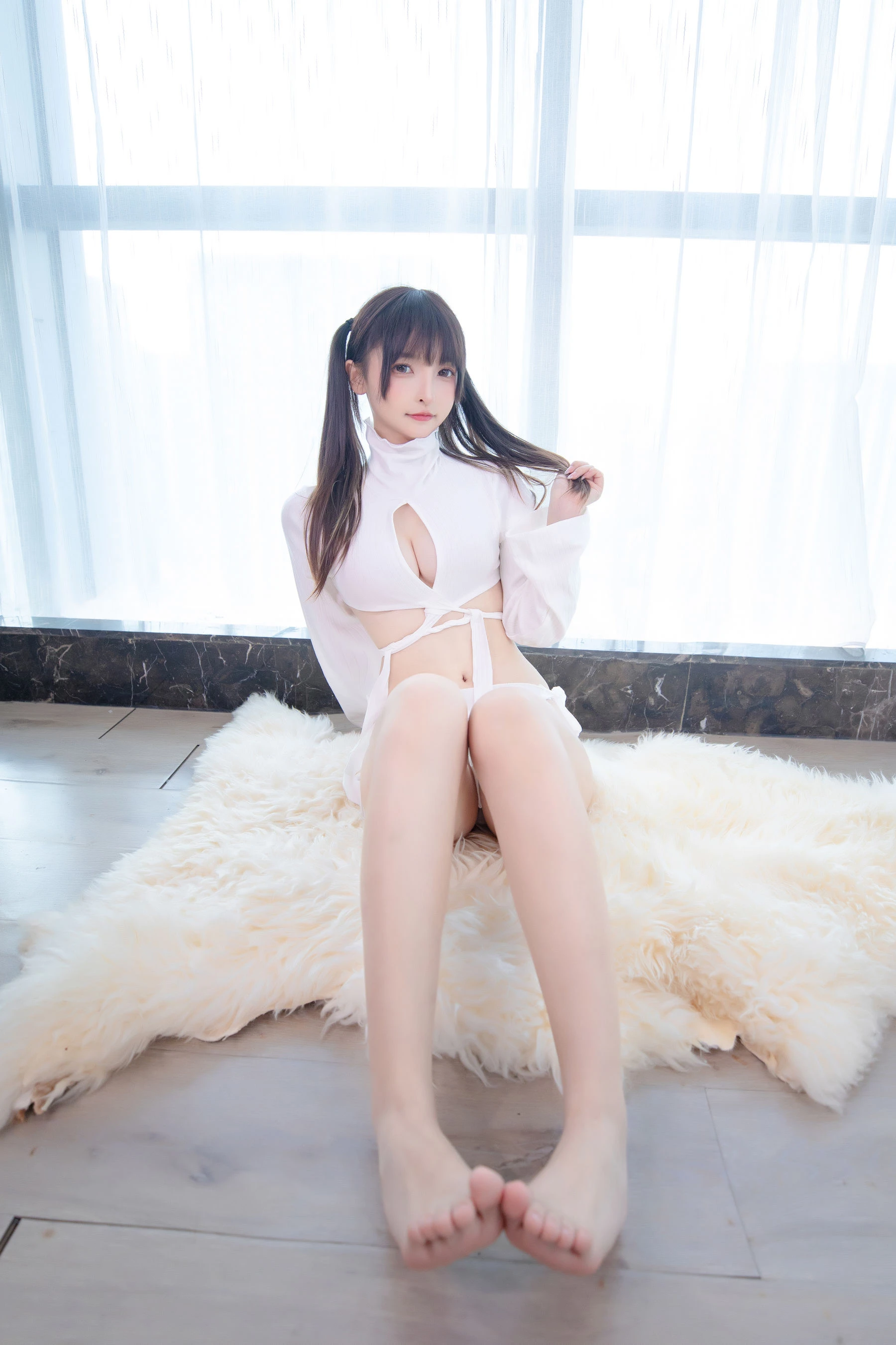 苗慄清晨模特美照 – 清純魅力海邊實錄獨家 - 30