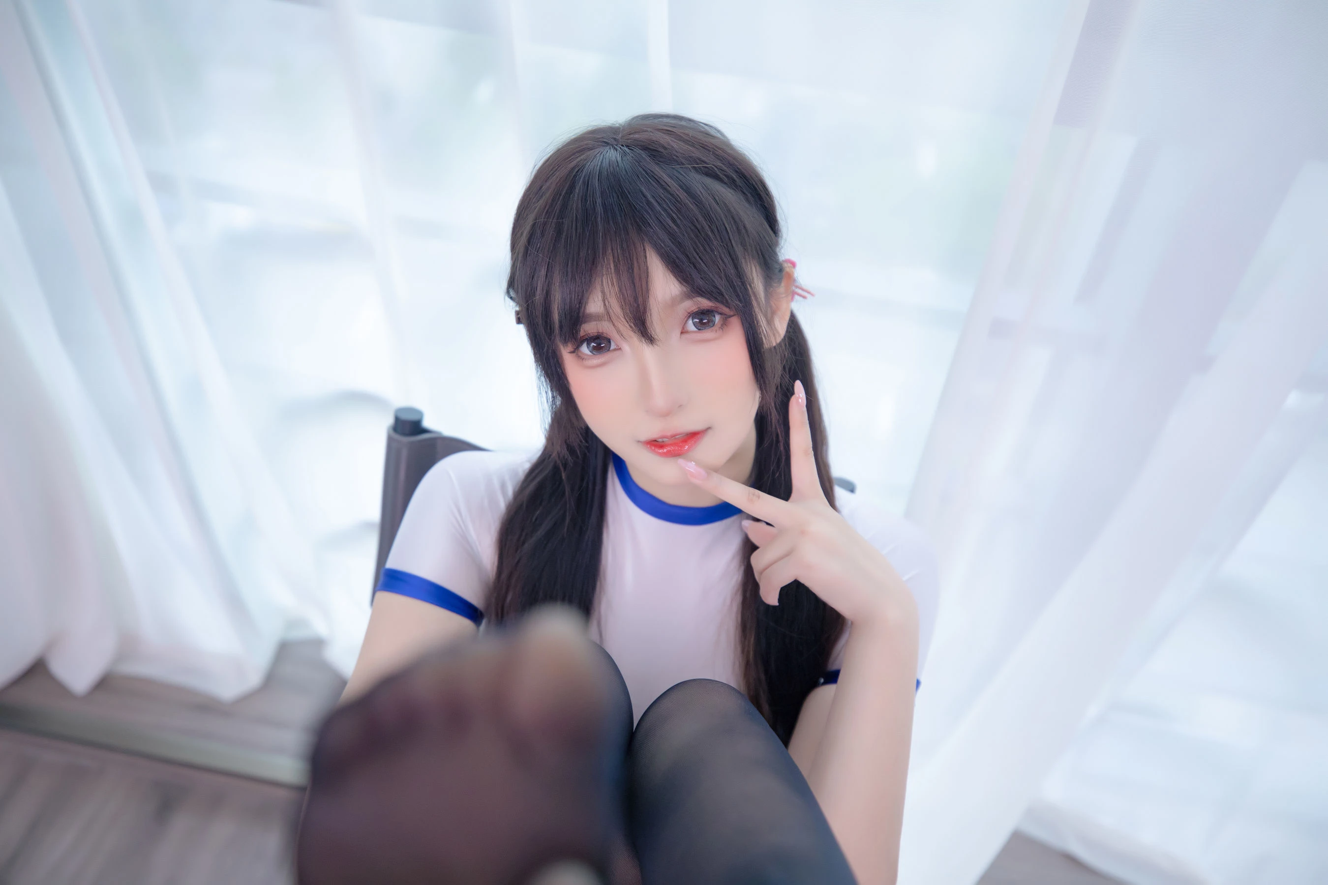 苗慄清晨模特美照 – 清純魅力海邊實錄獨家 - 39