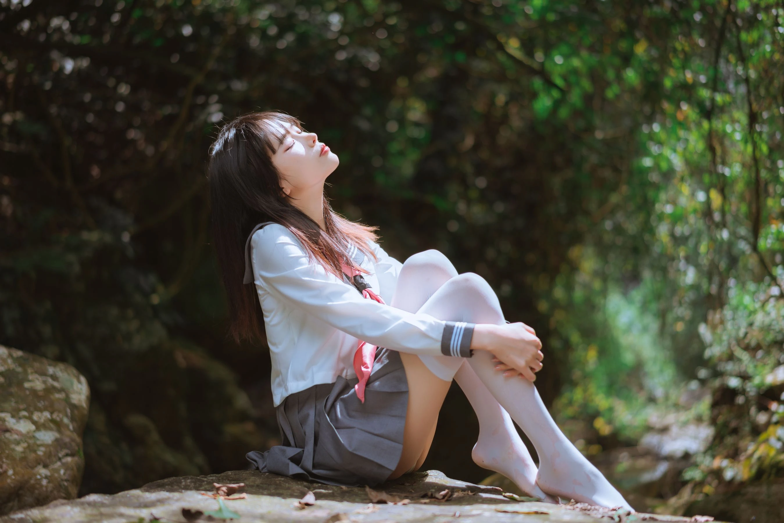 春季限定校花性感寫真集 – 私房俏皮瞬間捕捉獨家 - 1
