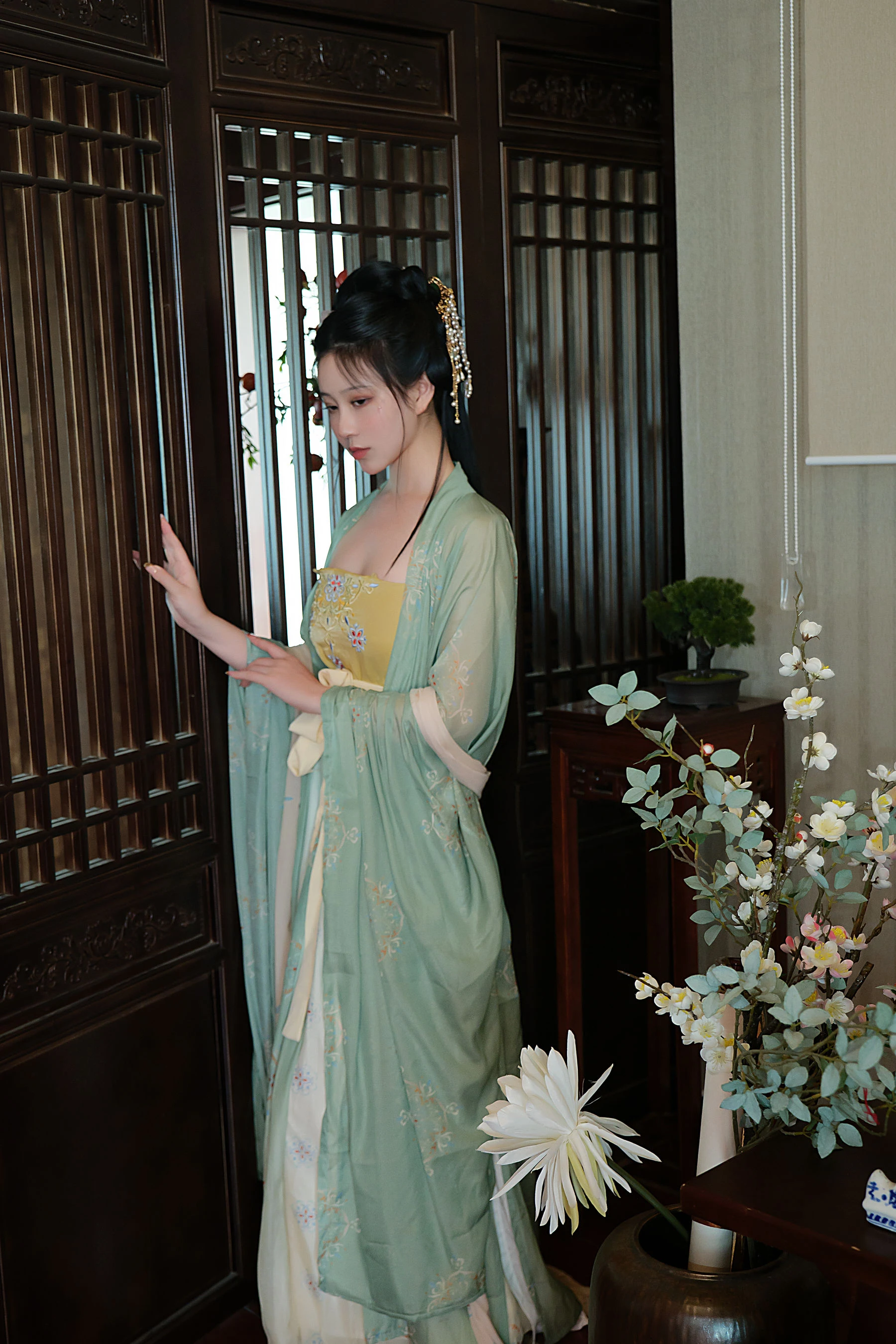 台南清晨校花美照 – 甜美魅力攝影棚實錄限量 - 1