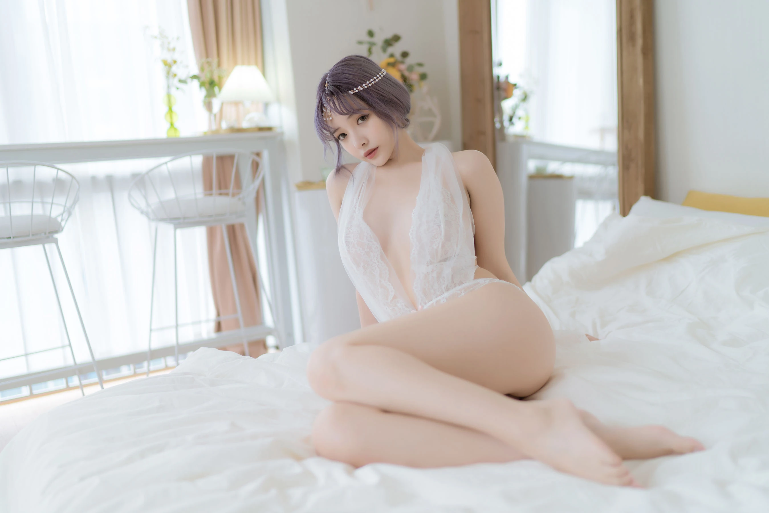 神秘時刻校花海邊寫真 – 秋季性感風採再現珍藏 - 35