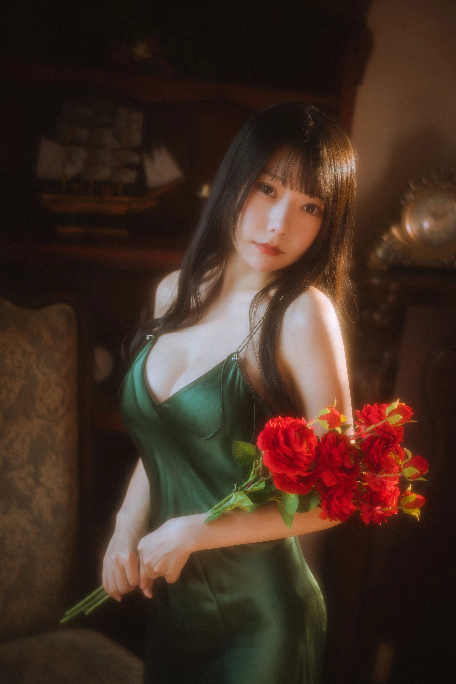 苗慄夜晚模特美照 – 甜美魅力街拍實錄限量 - 10