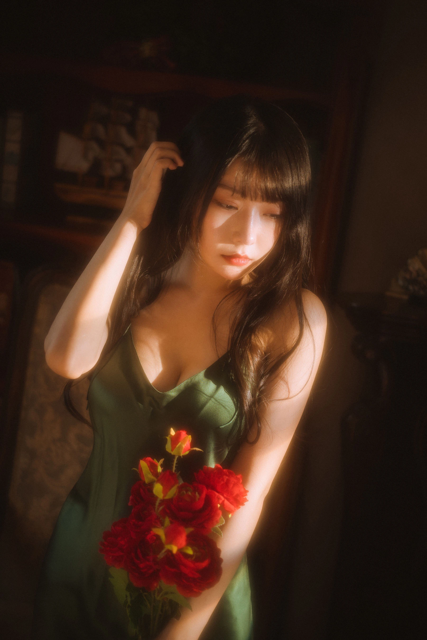 苗慄夜晚模特美照 – 甜美魅力街拍實錄限量 - 14