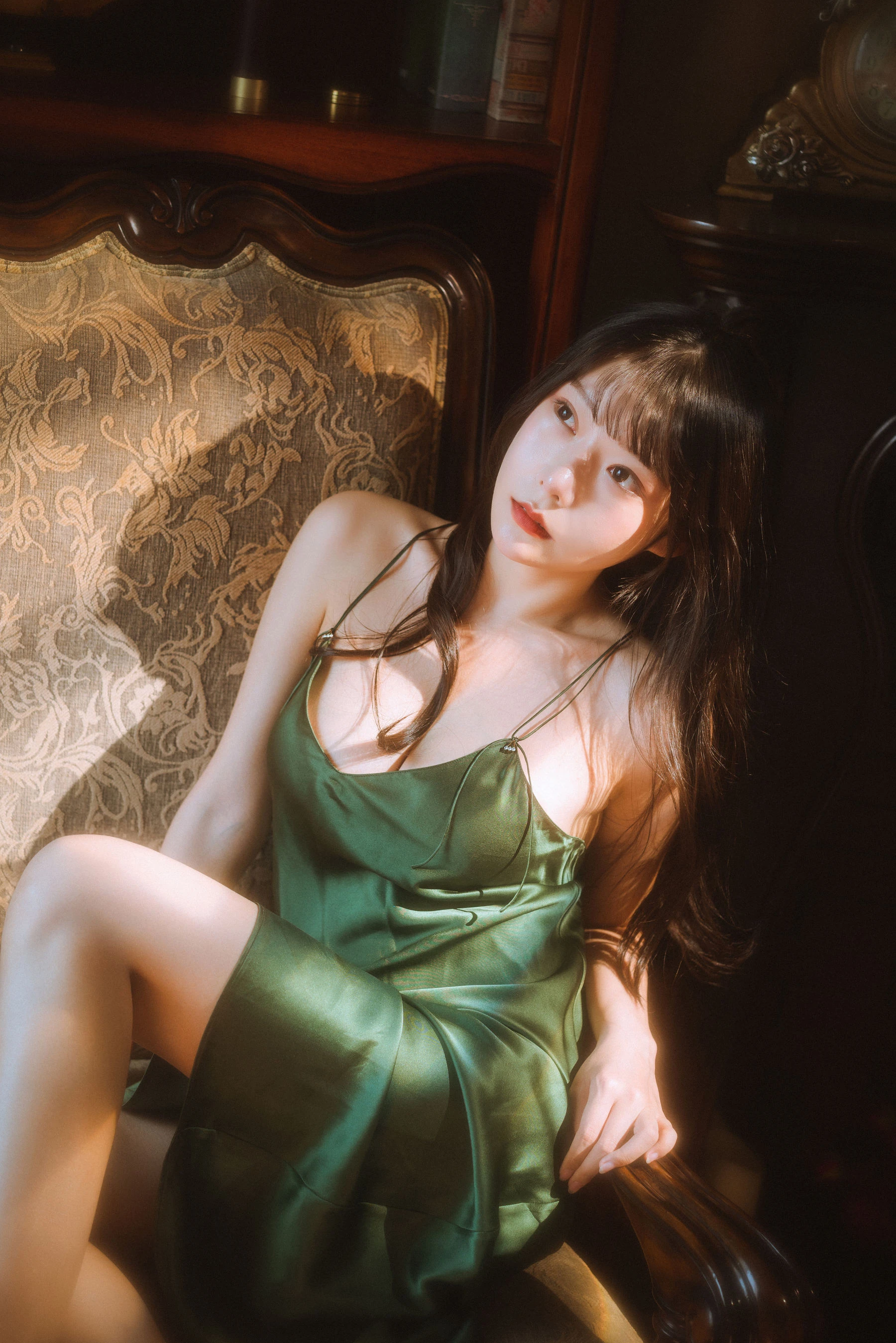 苗慄夜晚模特美照 – 甜美魅力街拍實錄限量 - 21