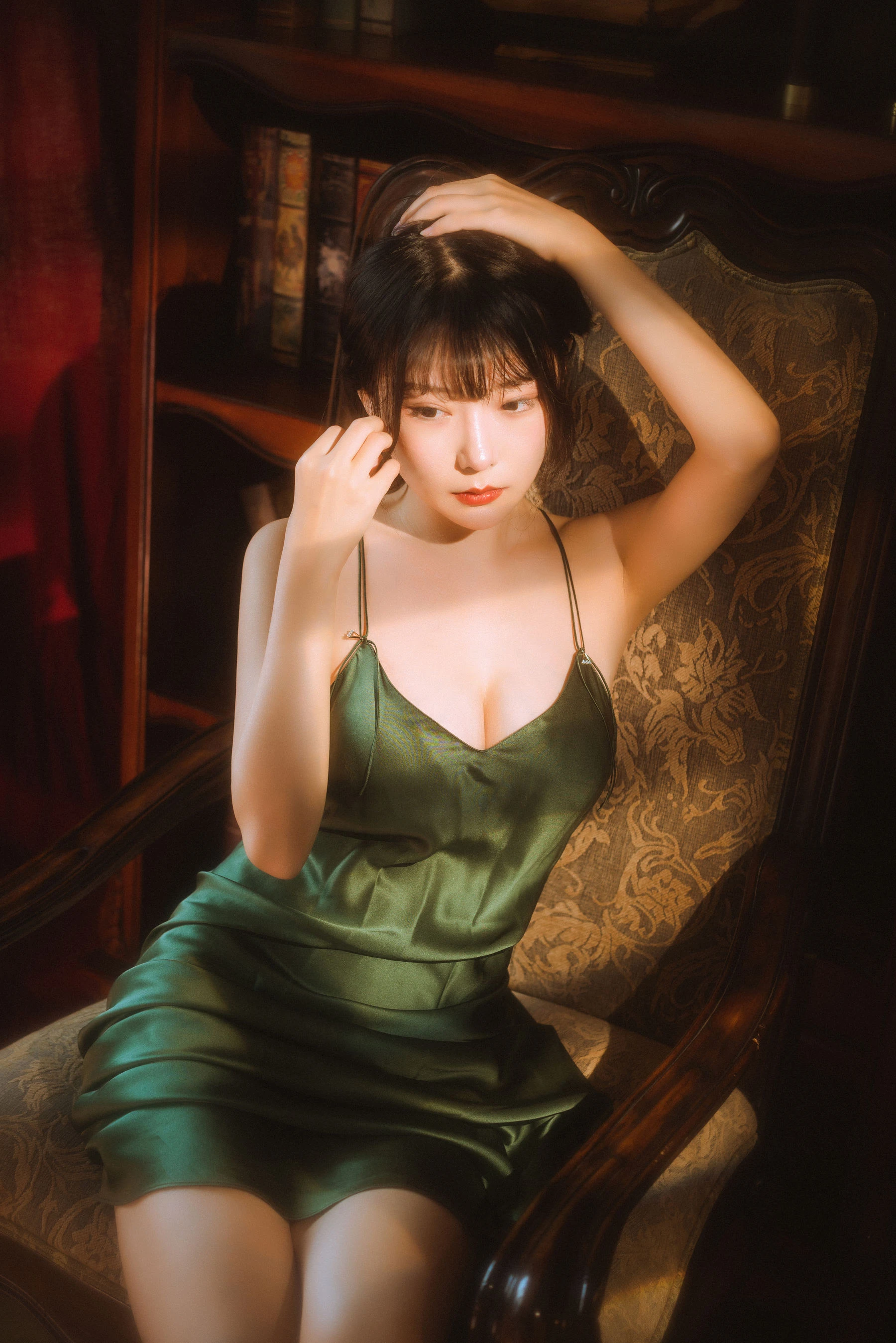 苗慄夜晚模特美照 – 甜美魅力街拍實錄限量 - 27