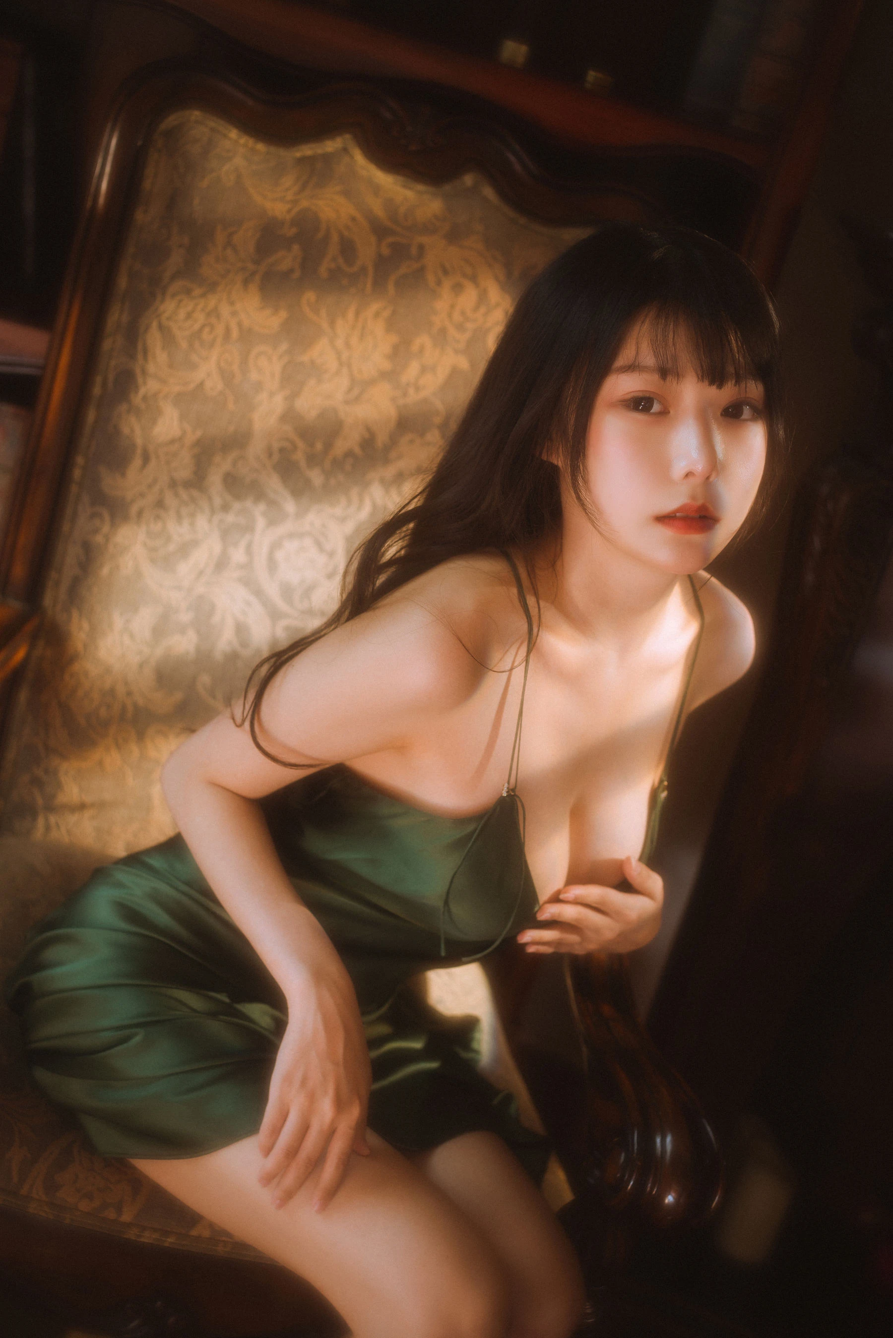 苗慄夜晚模特美照 – 甜美魅力街拍實錄限量 - 29