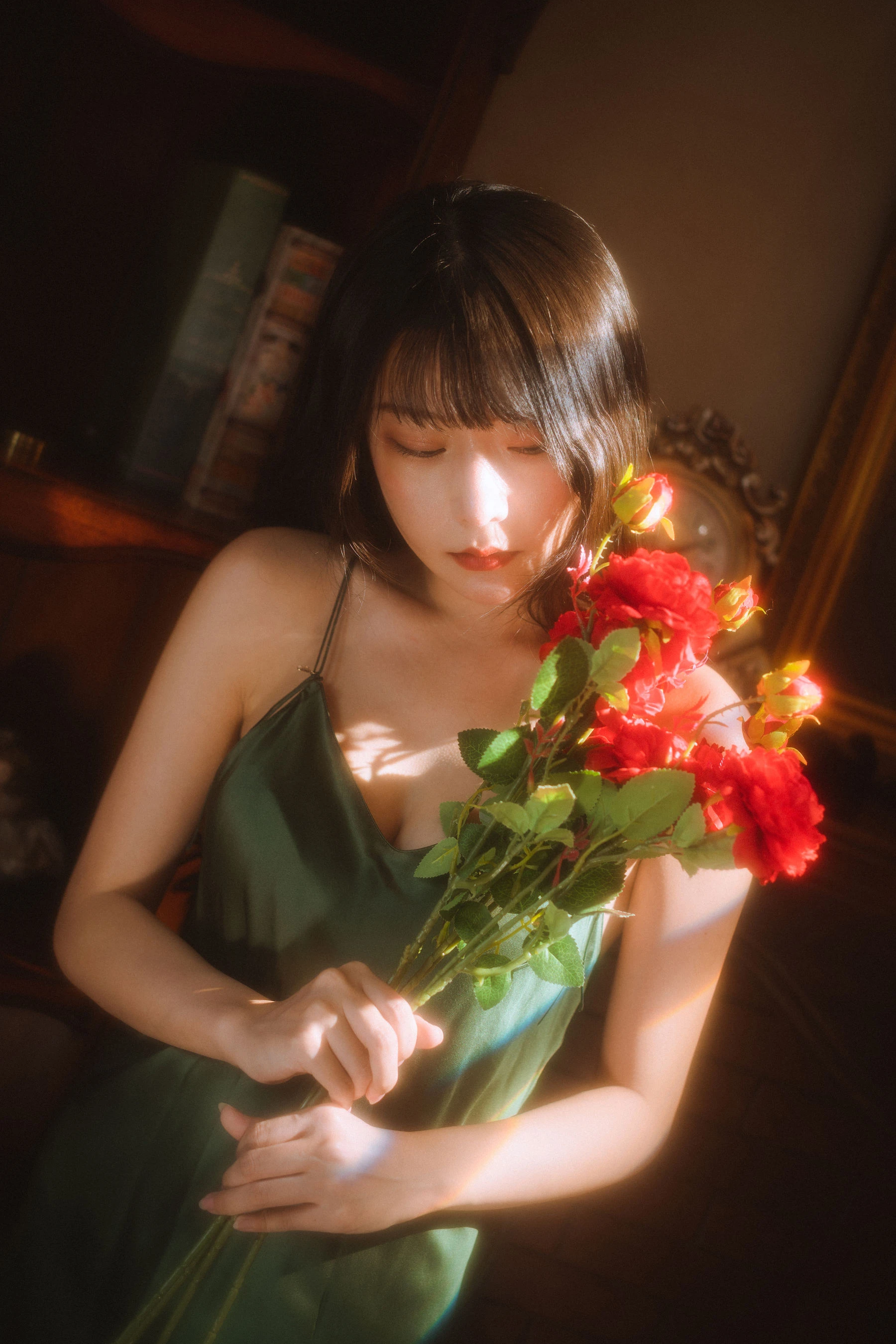 苗慄夜晚模特美照 – 甜美魅力街拍實錄限量 - 3