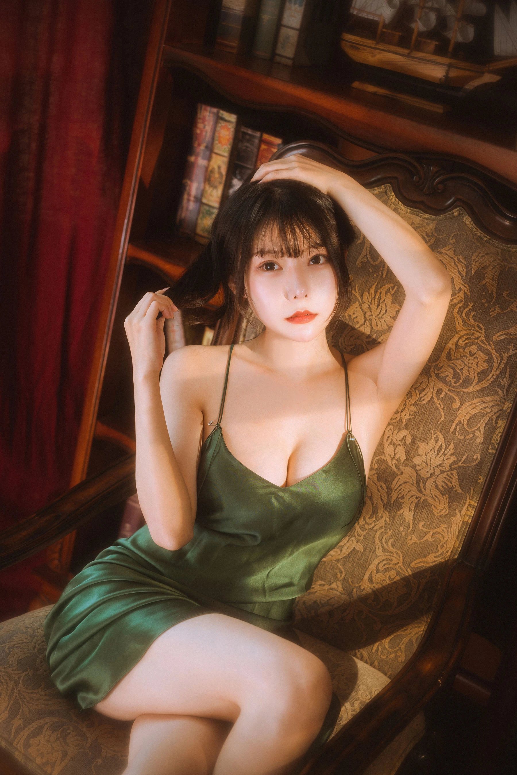 苗慄夜晚模特美照 – 甜美魅力街拍實錄限量 - 32