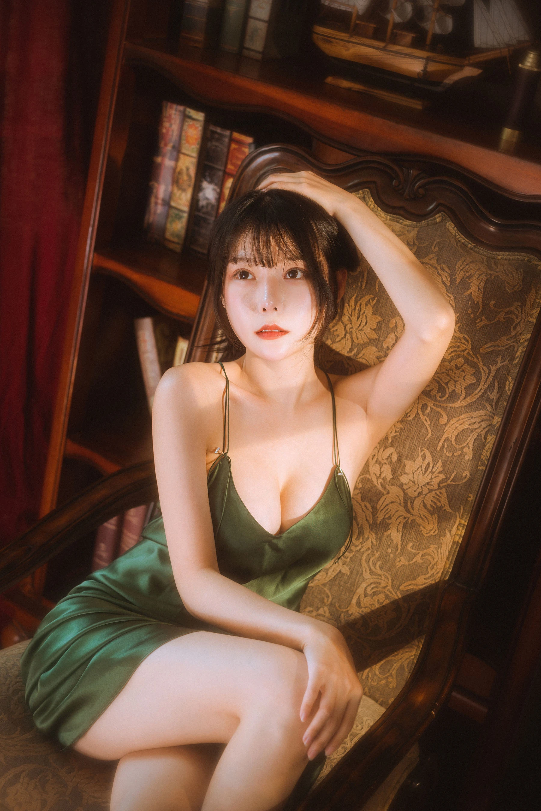 苗慄夜晚模特美照 – 甜美魅力街拍實錄限量 - 33