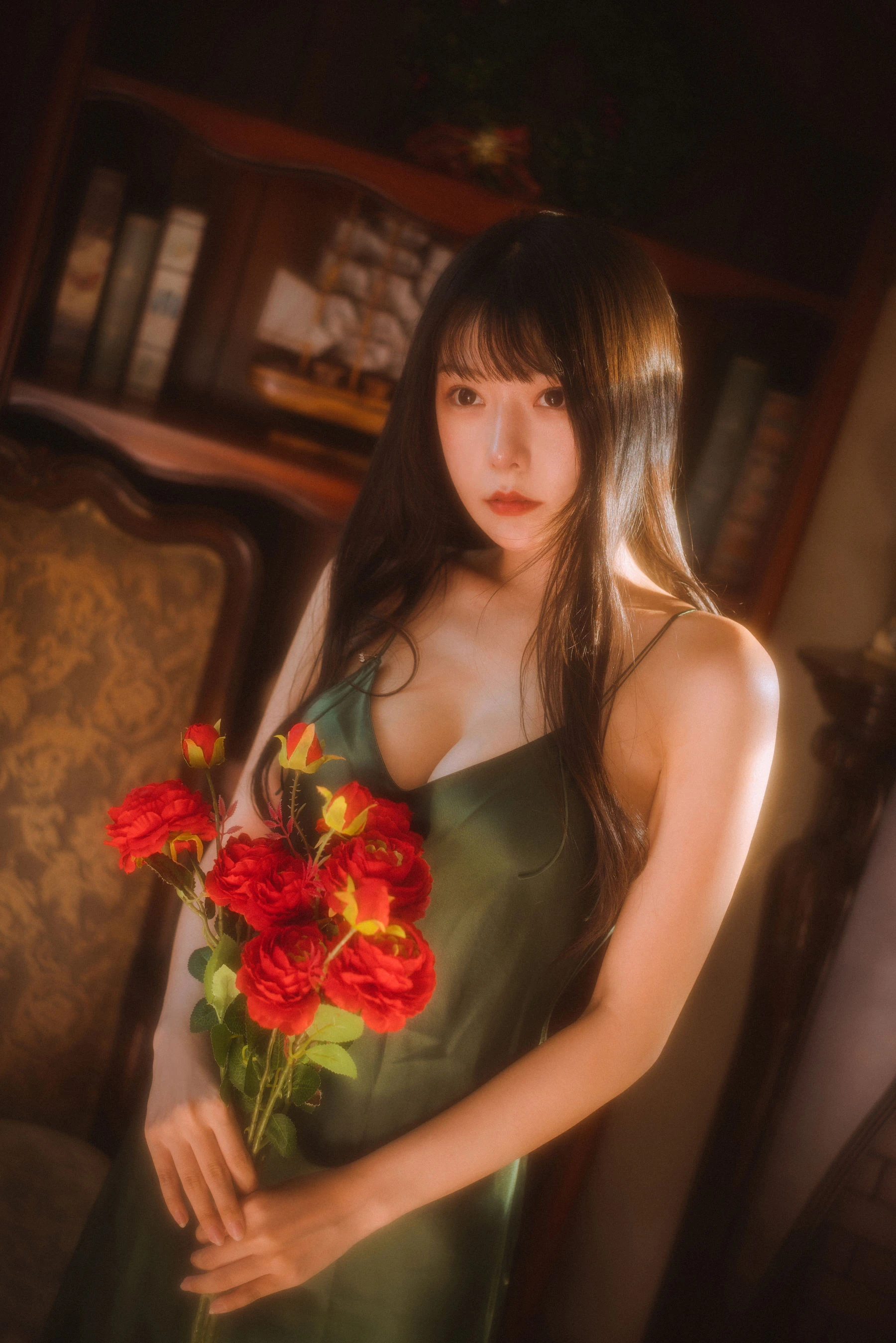 苗慄夜晚模特美照 – 甜美魅力街拍實錄限量 - 36