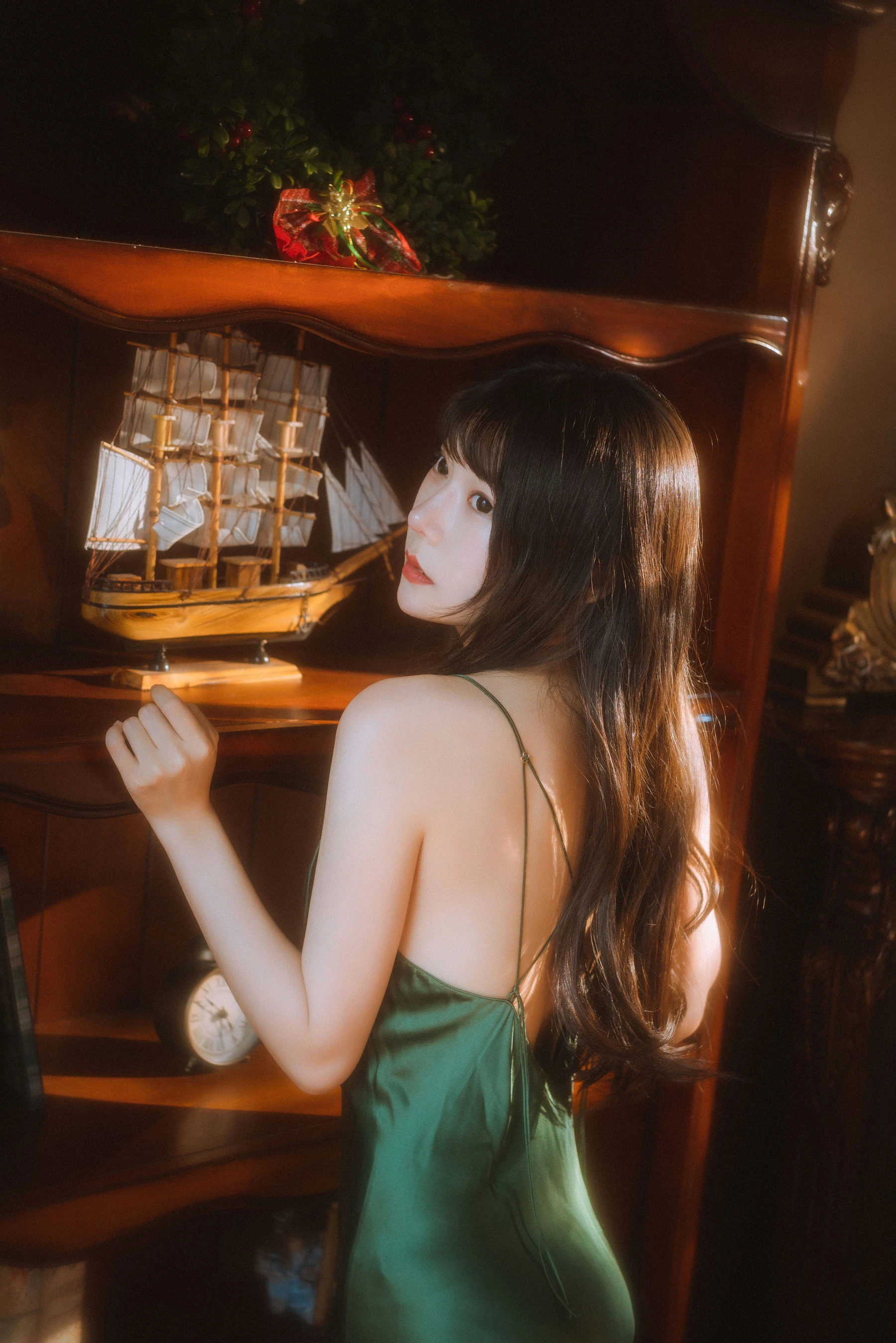 苗慄夜晚模特美照 – 甜美魅力街拍實錄限量 - 7