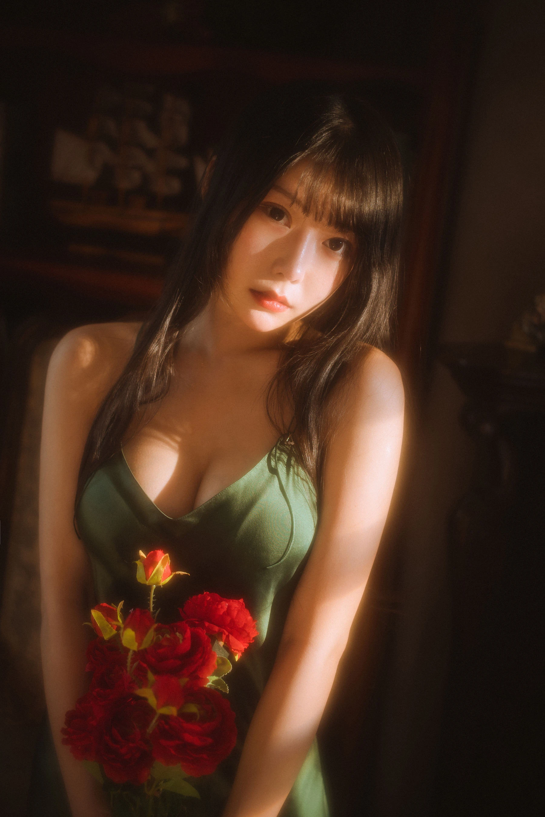 苗慄夜晚模特美照 – 甜美魅力街拍實錄限量 - 9