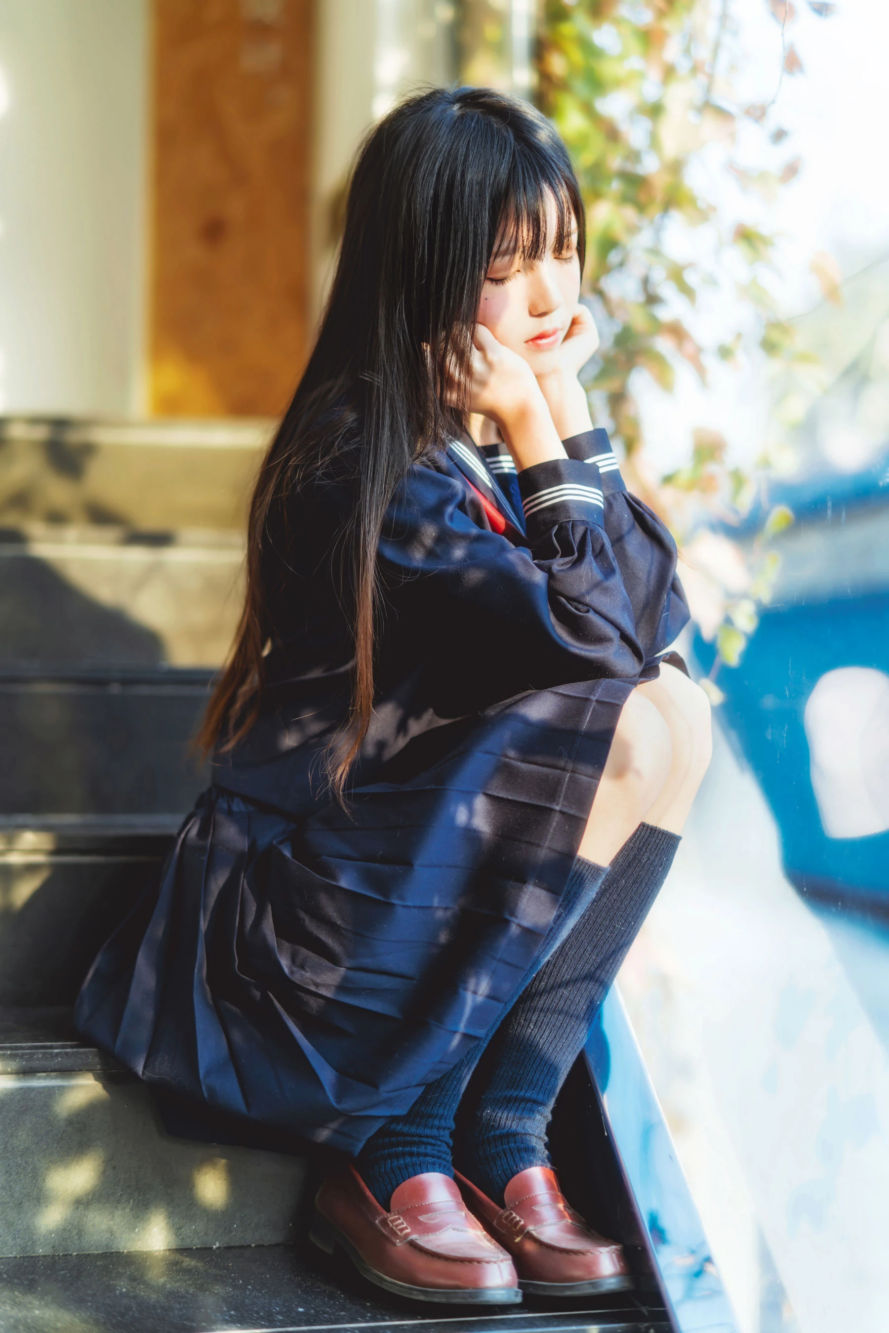 激情時刻校花攝影棚寫真 – 櫻花季火辣風採再現限量 - 1