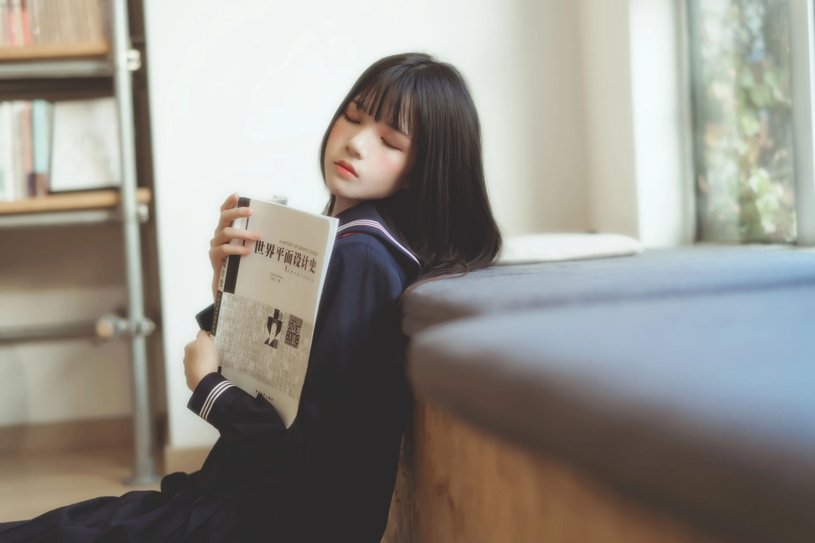 激情時刻校花攝影棚寫真 – 櫻花季火辣風採再現限量 - 10