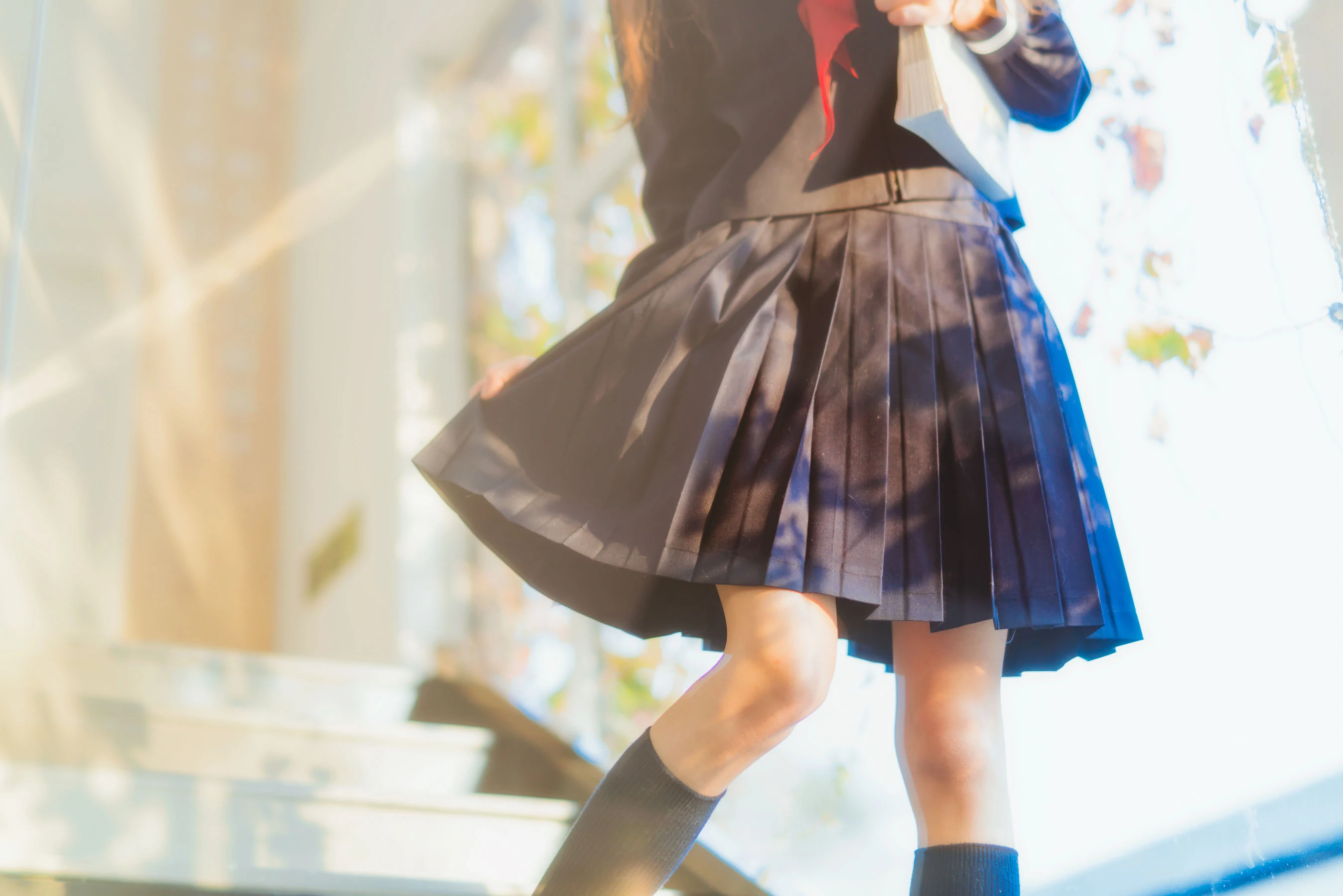 激情時刻校花攝影棚寫真 – 櫻花季火辣風採再現限量 - 37