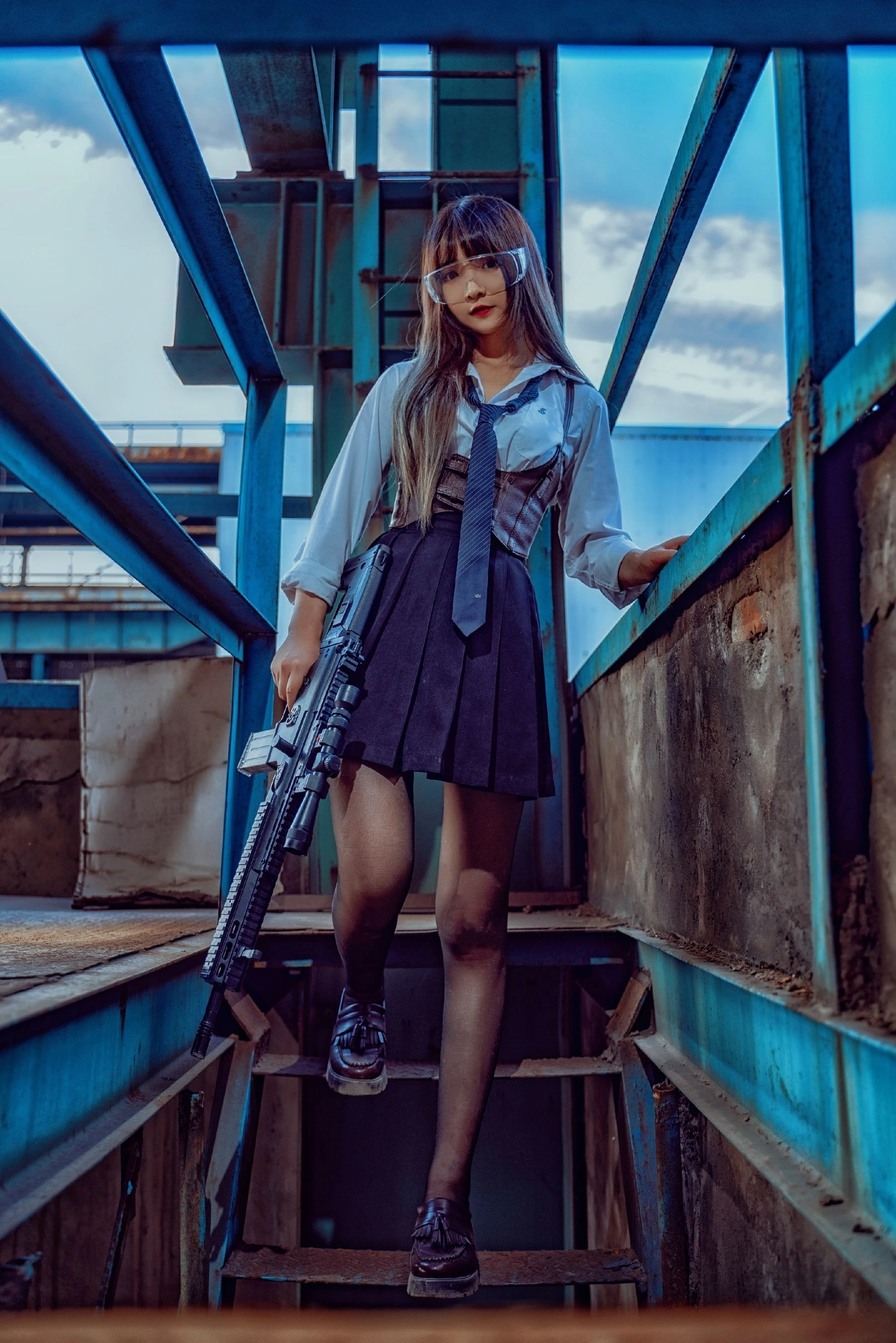 彰化清晨車模美照 – 性感魅力攝影棚實錄獨家 - 5