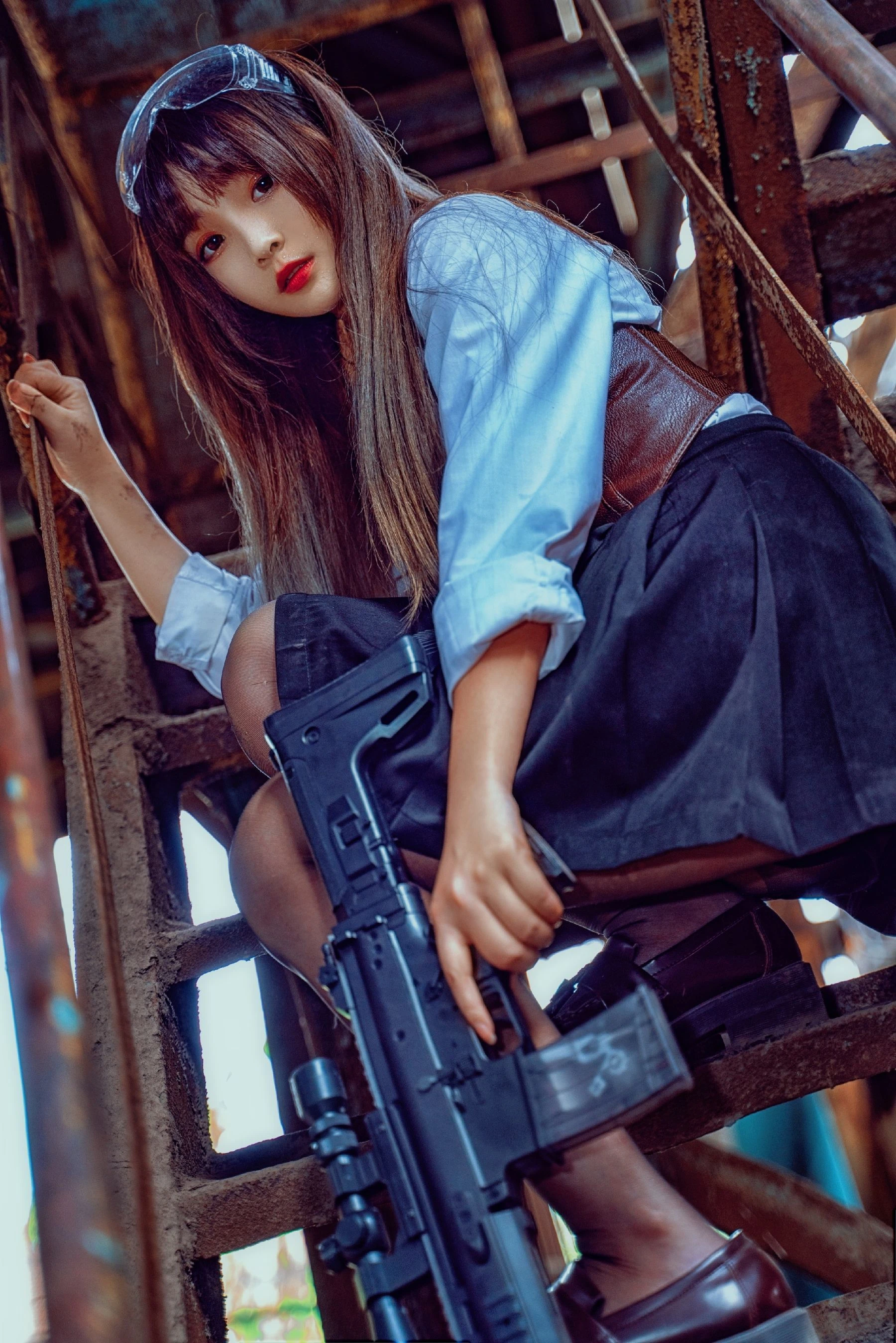 彰化清晨車模美照 – 性感魅力攝影棚實錄獨家 - 7