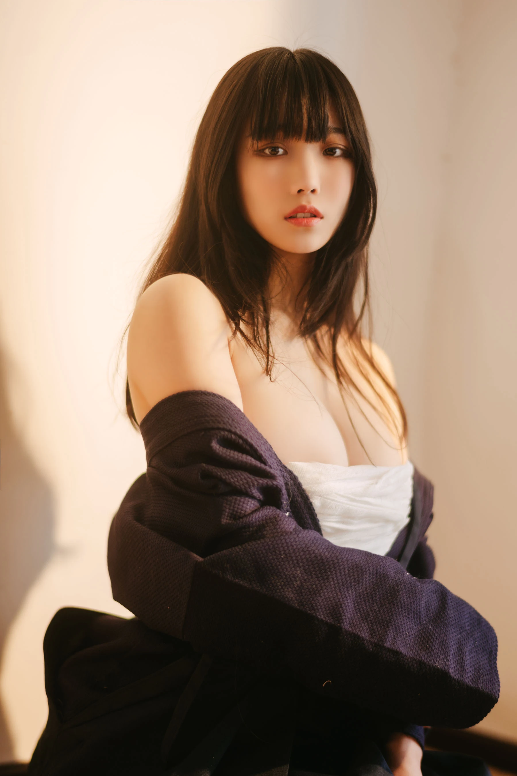 空姐甜美戶外寫真 – 冬季優雅風格展現獨家 - 6
