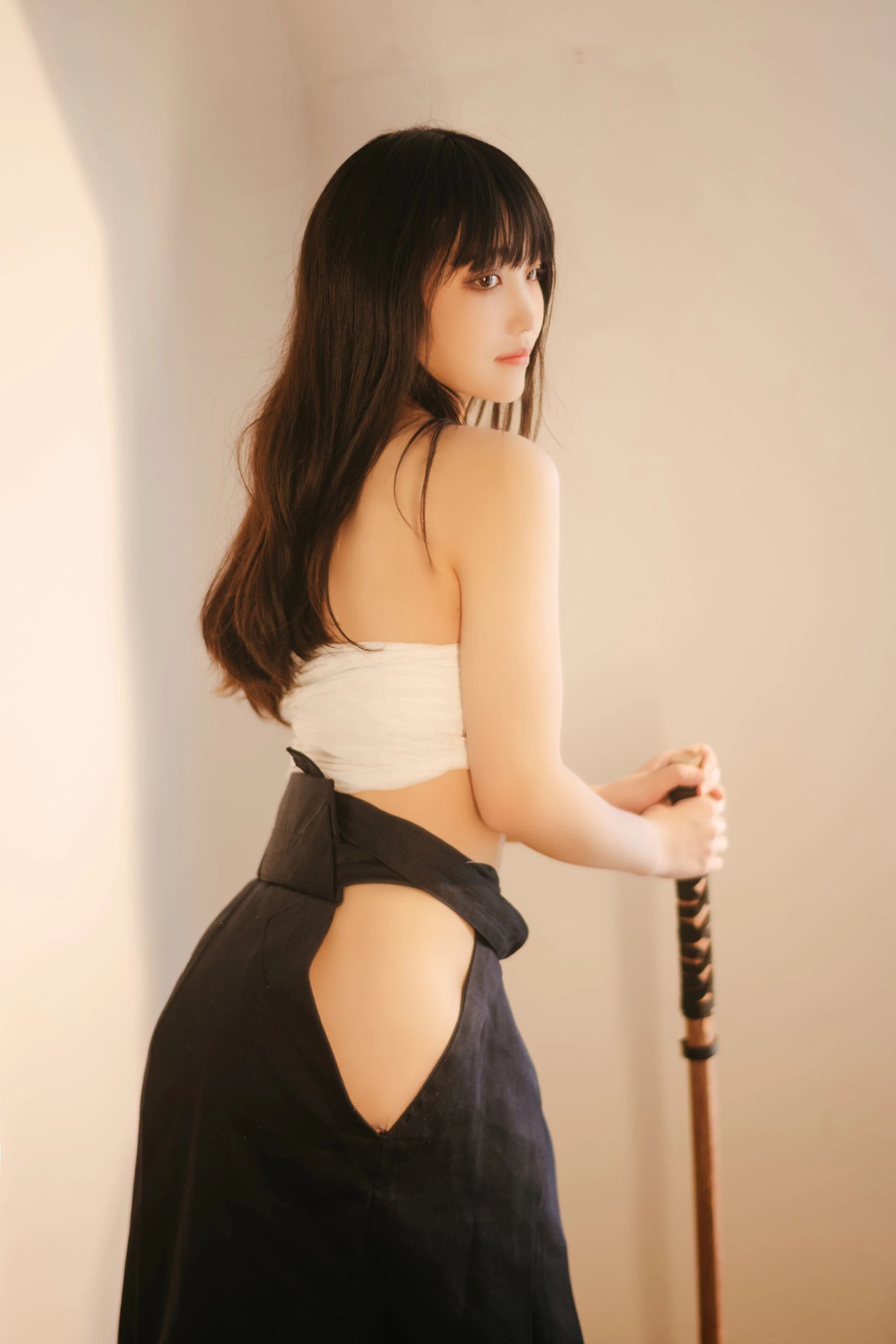 空姐甜美戶外寫真 – 冬季優雅風格展現獨家 - 8