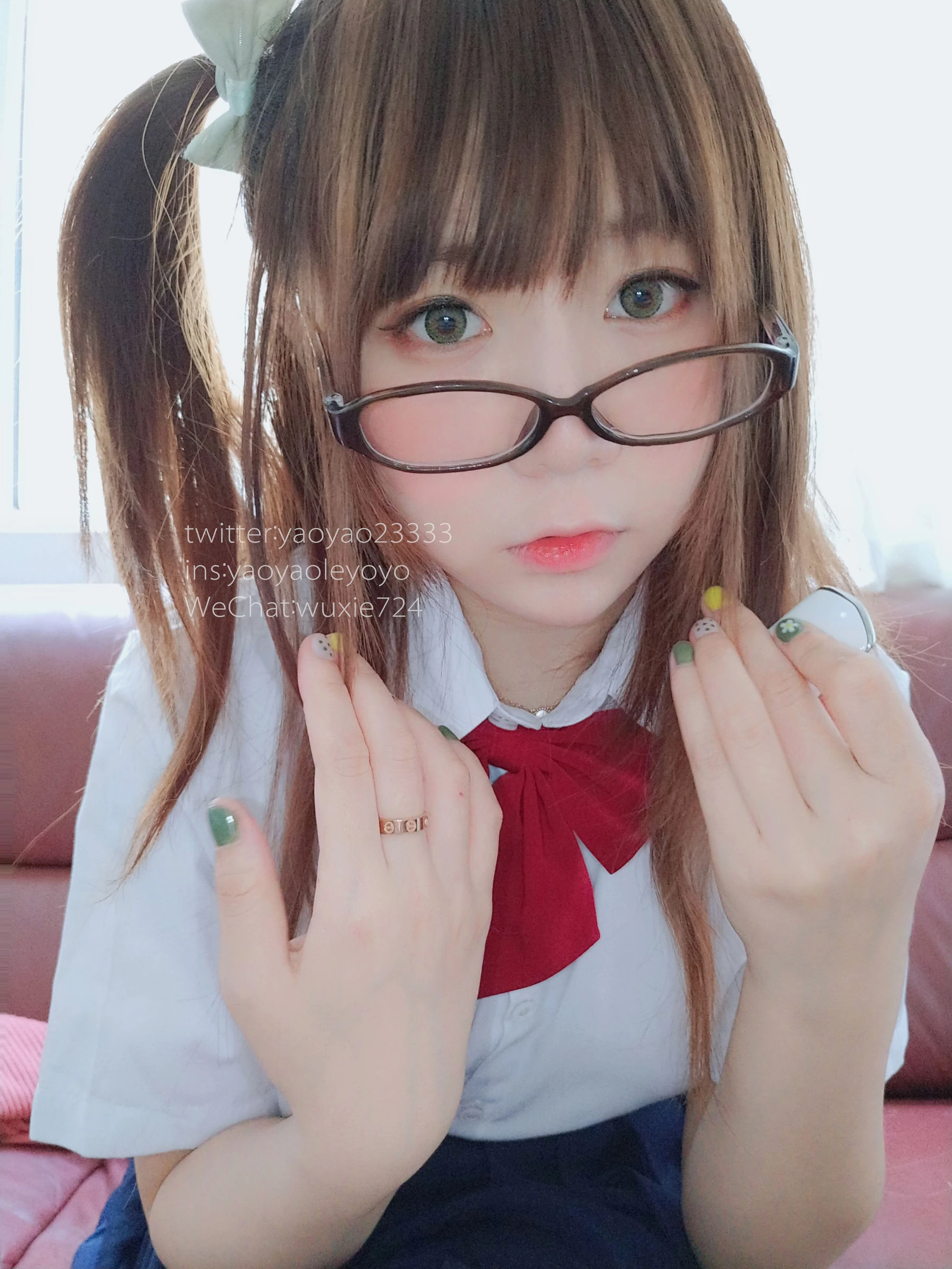 空姐甜美自然光寫真 – 冬季神秘風格展現限量 - 8