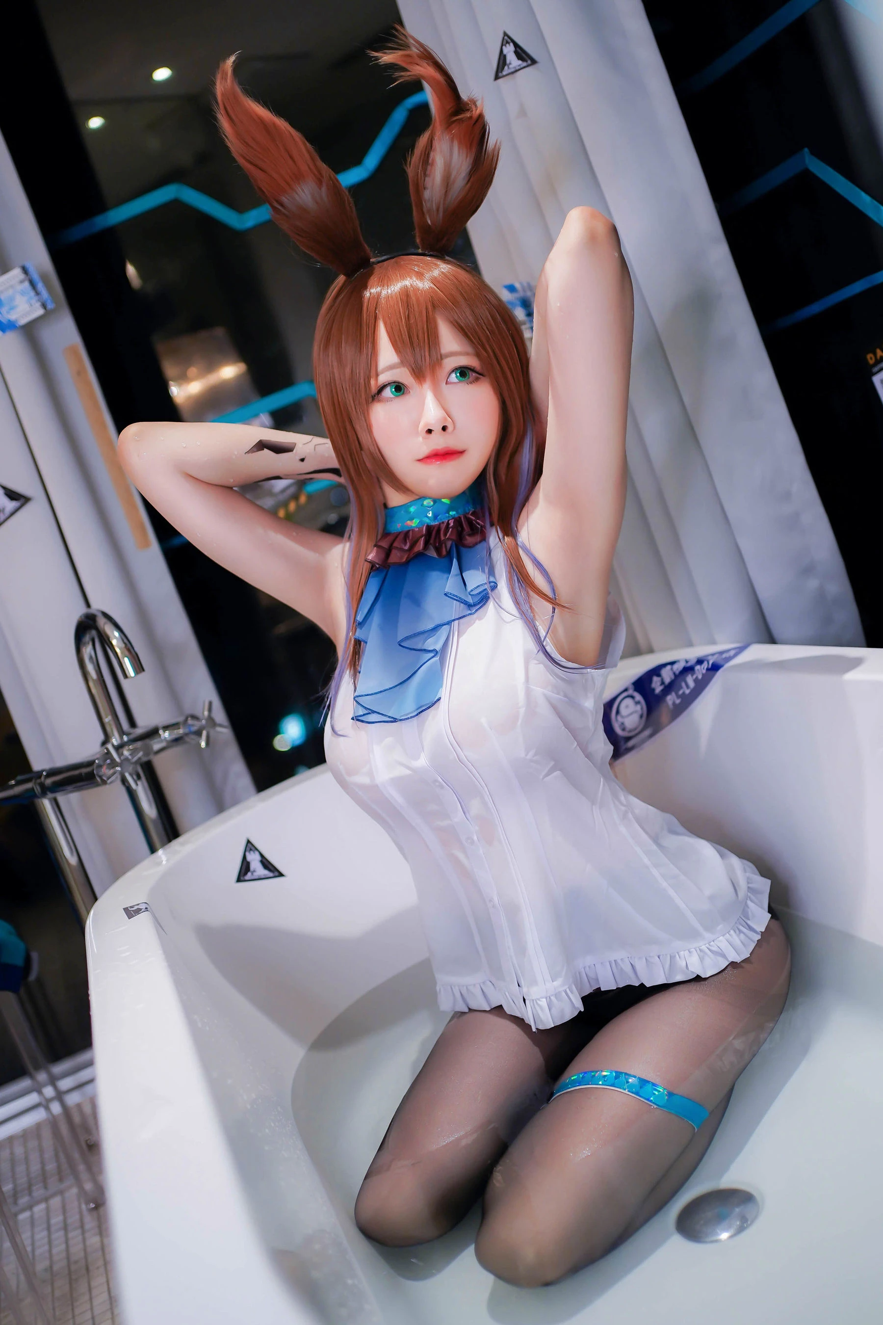 嫩模甜美寫真館寫真 – 夏季優雅風格展現精選 - 14