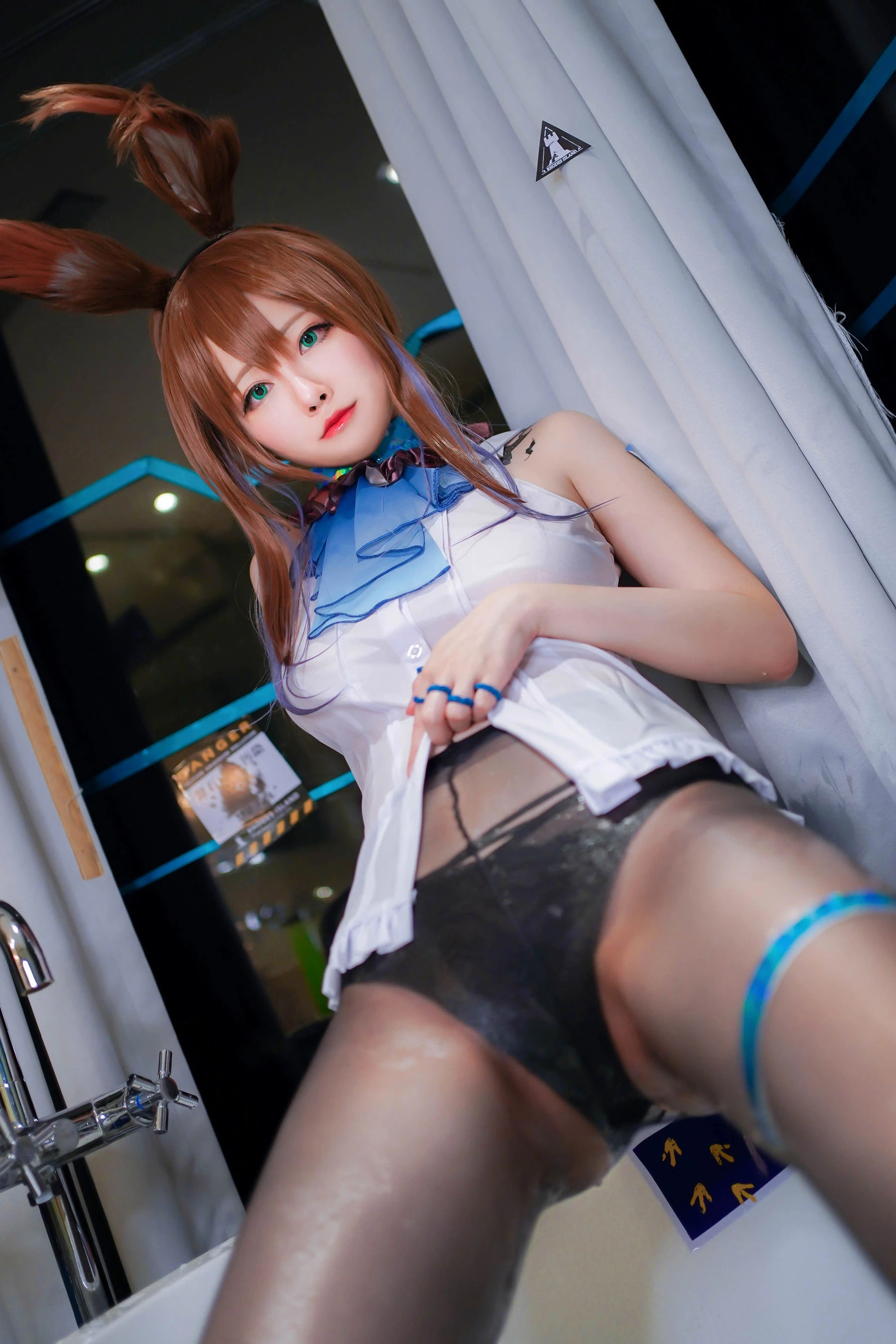 嫩模甜美寫真館寫真 – 夏季優雅風格展現精選 - 18