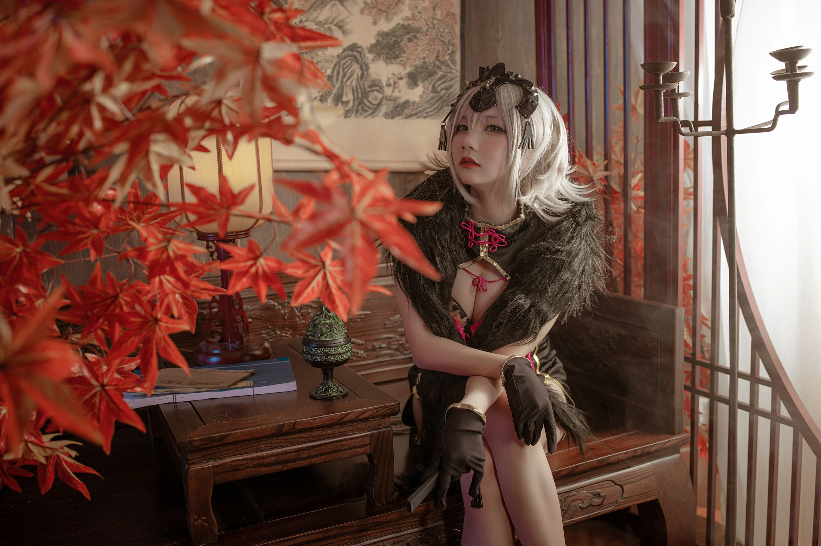 神秘時刻校花攝影棚寫真 – 秋季甜美風採再現限量 - 3