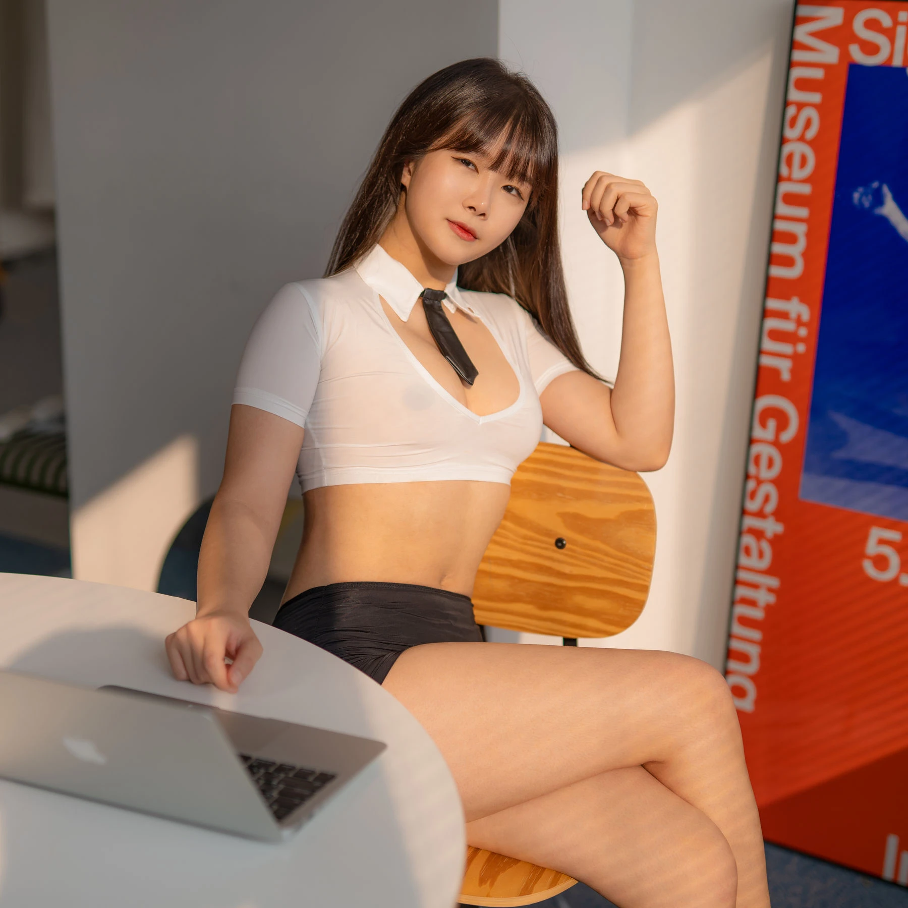 清純嫩模私藏美照 – 苗慄室內全日獨家呈現典藏 - 3