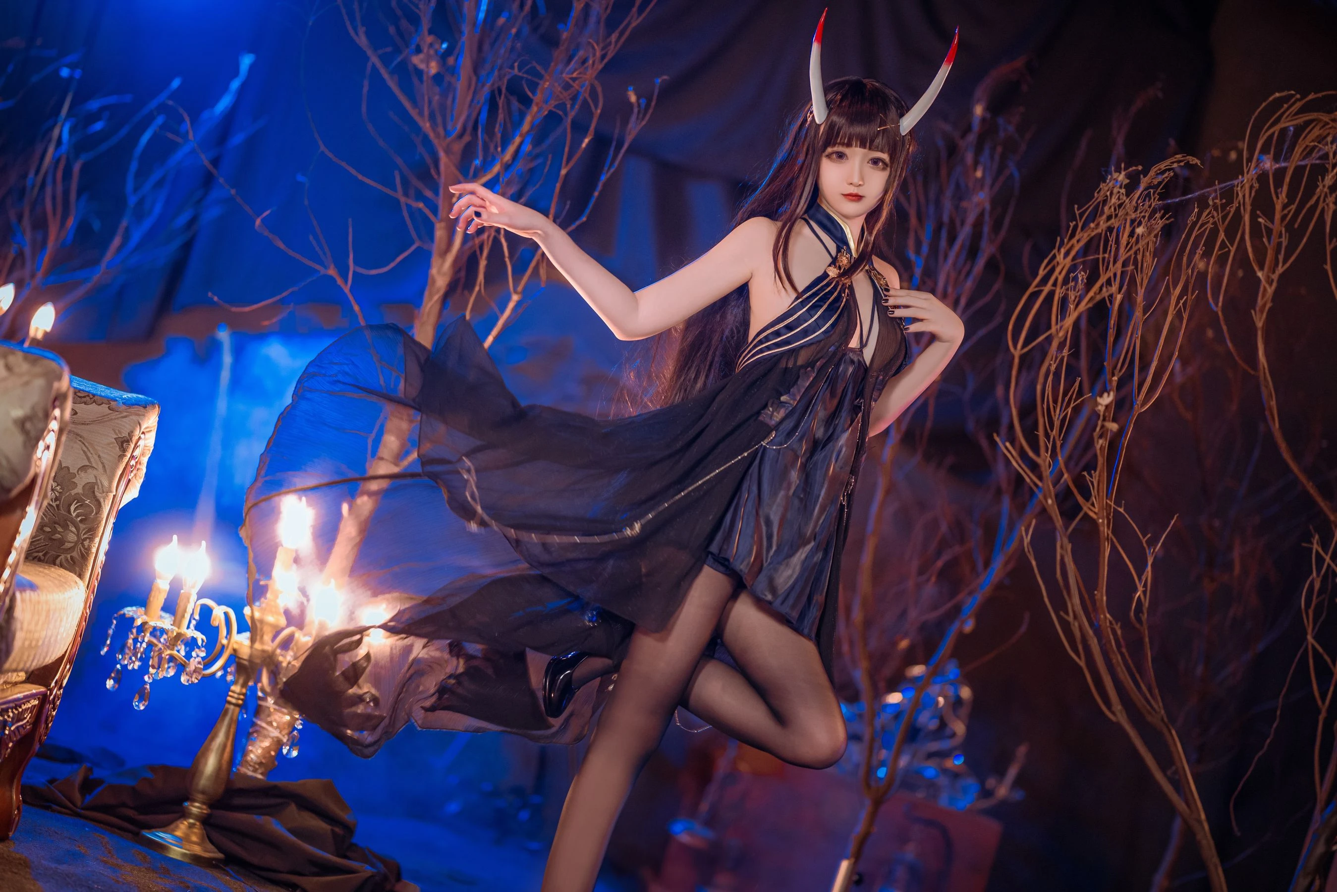 網紅優雅夜景寫真 – 夏日奔放風格展現精選 - 7