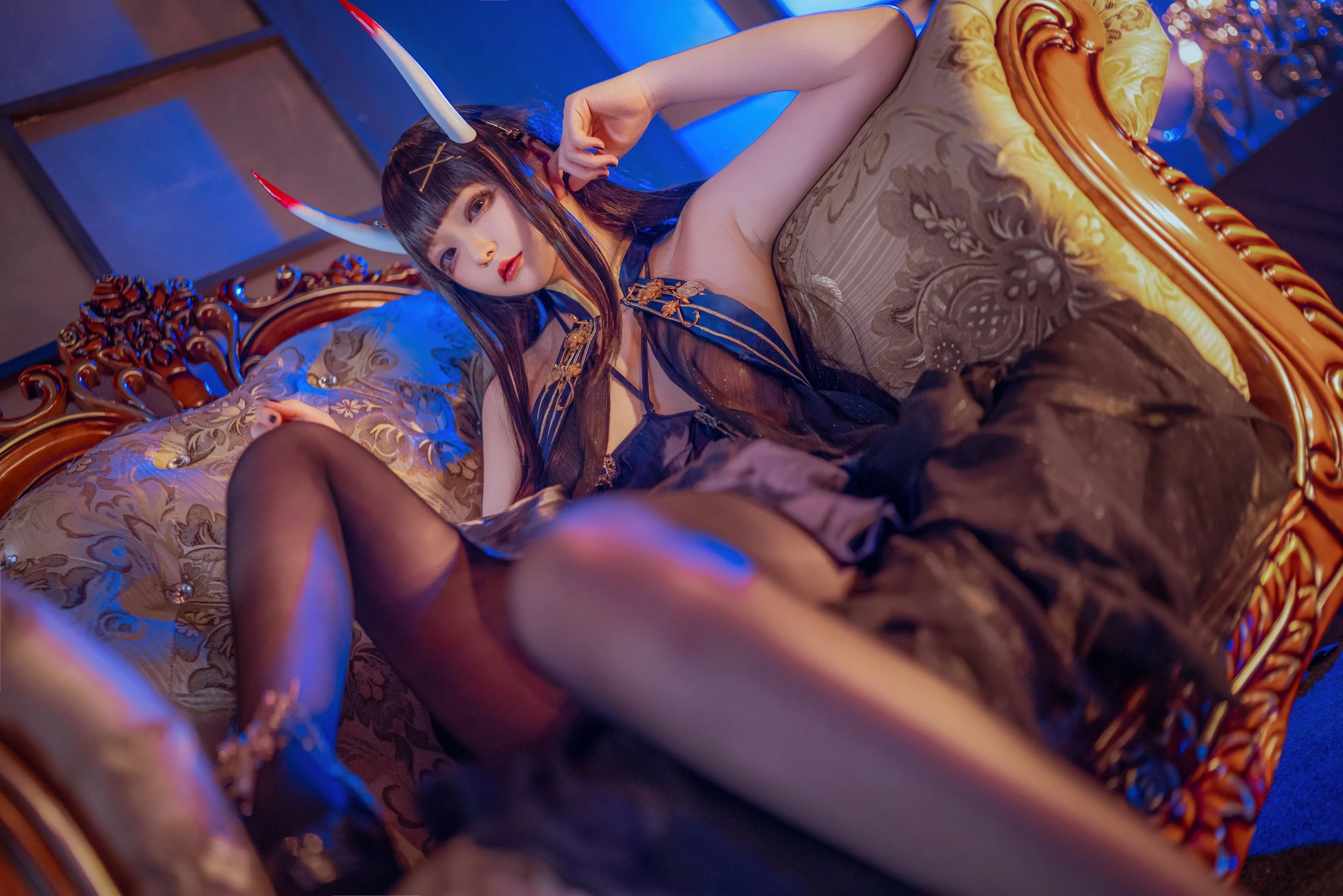 網紅優雅夜景寫真 – 夏日奔放風格展現精選 - 8