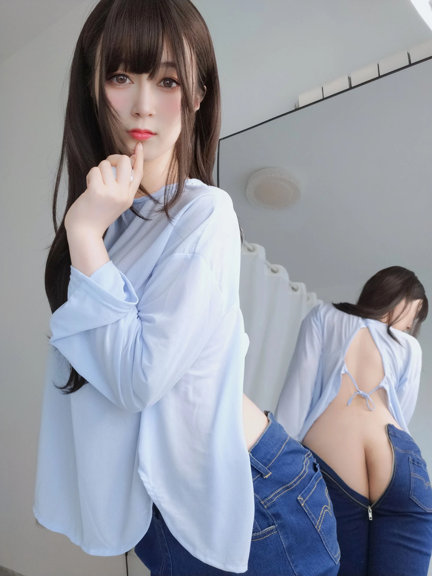 空姐時尚自然光寫真 – 秋季自信風格展現精選 - 6