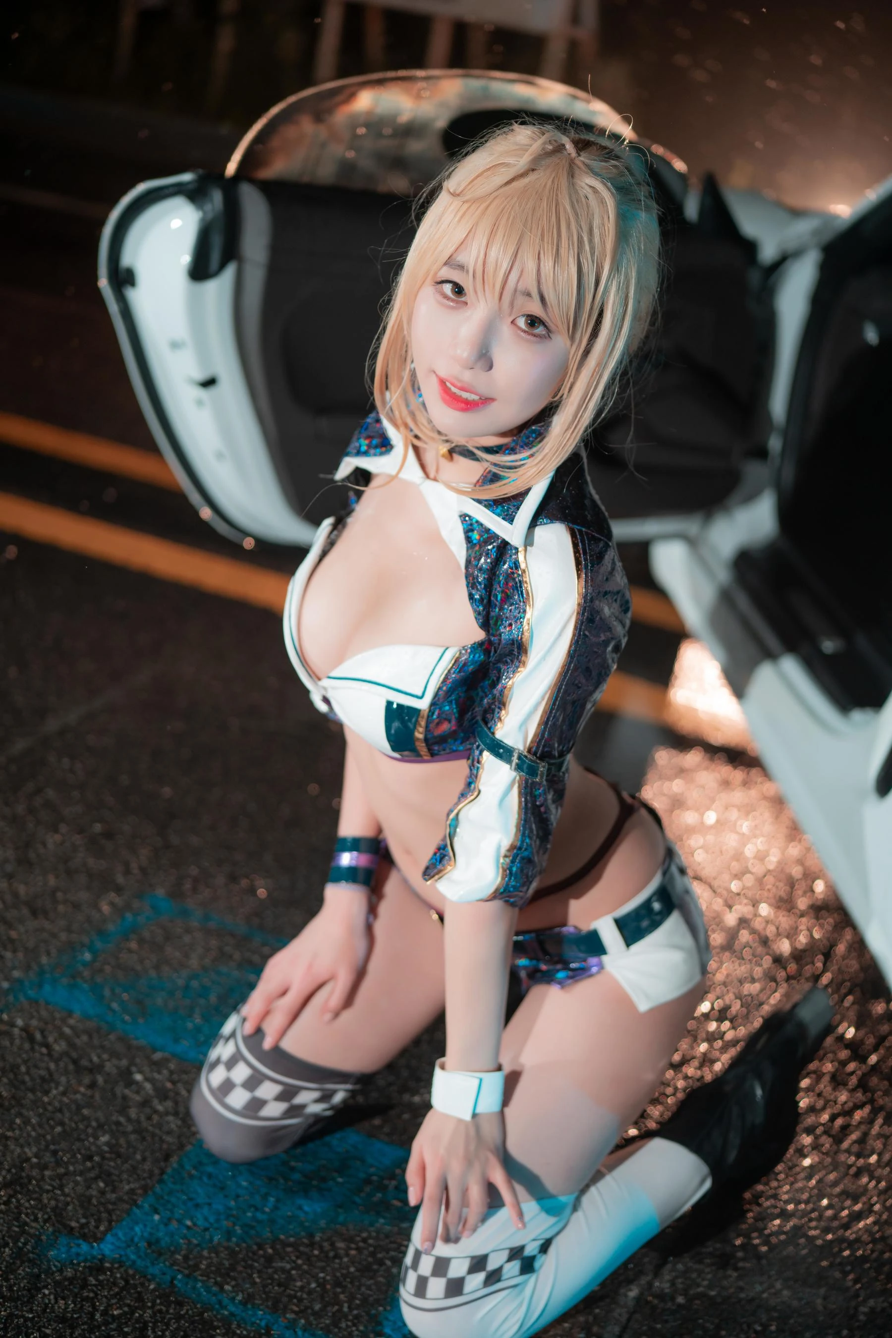 舞者清純街拍寫真 – 夏季靜謐風格展現珍藏 - 23