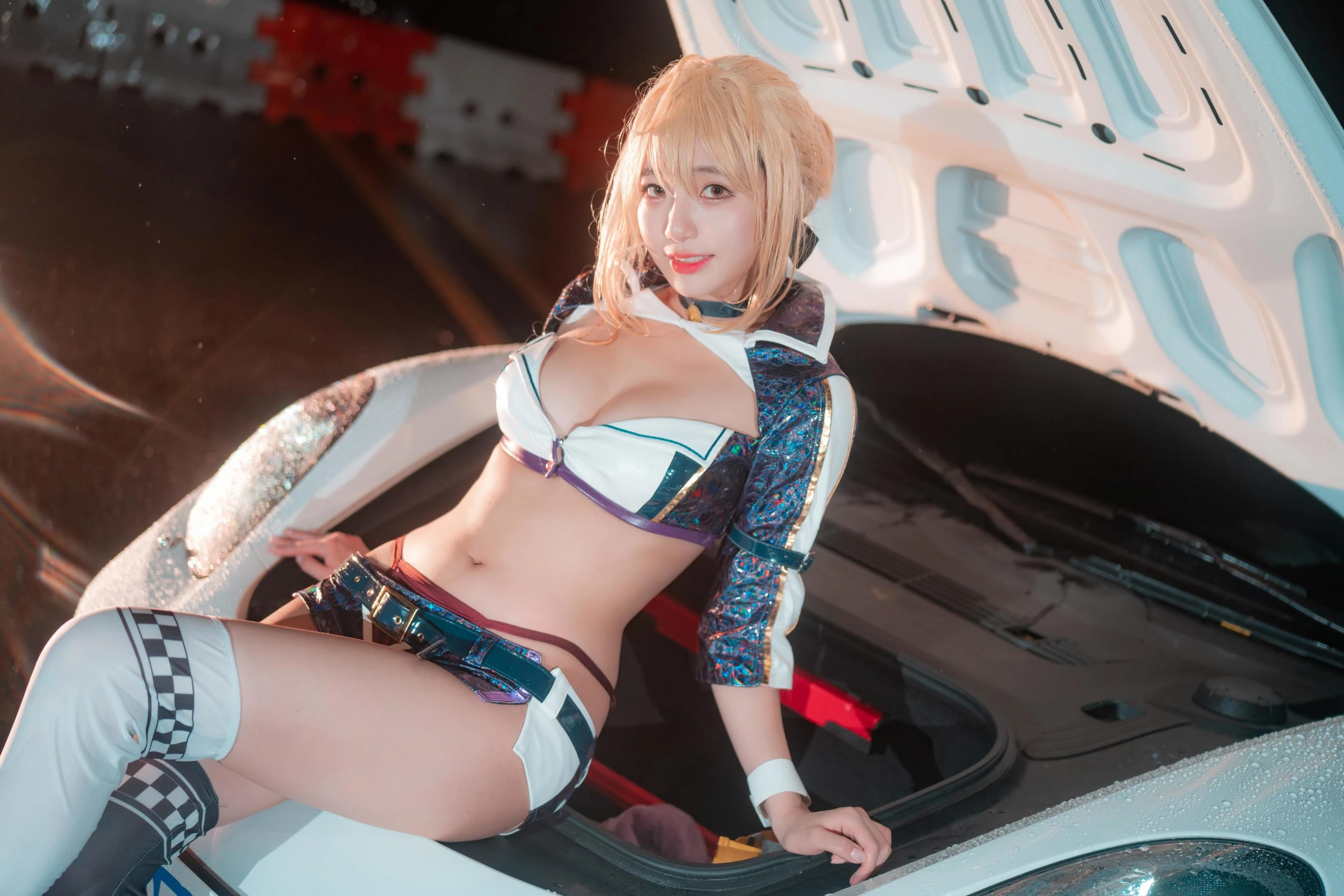 舞者清純街拍寫真 – 夏季靜謐風格展現珍藏 - 33