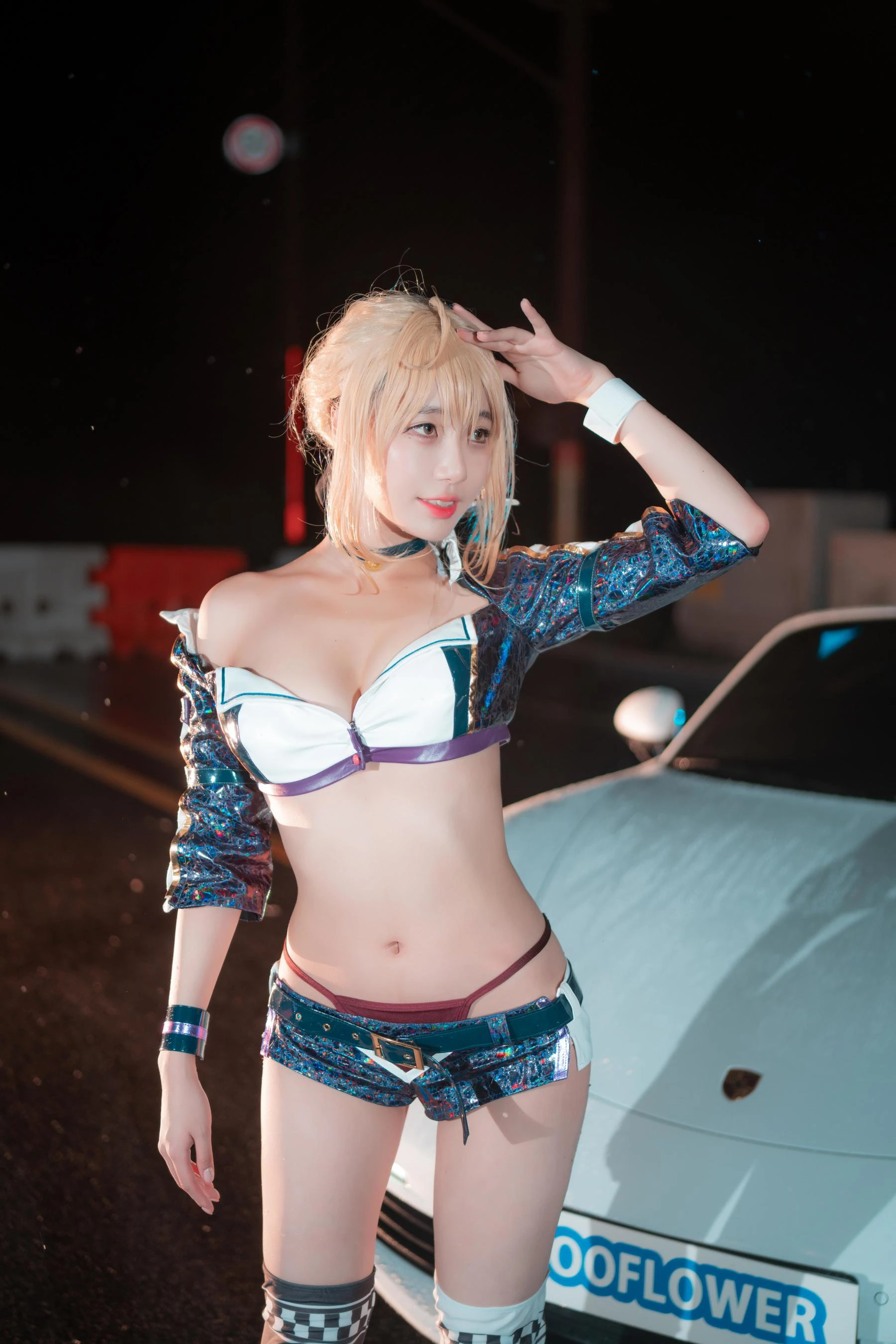 舞者清純街拍寫真 – 夏季靜謐風格展現珍藏 - 48