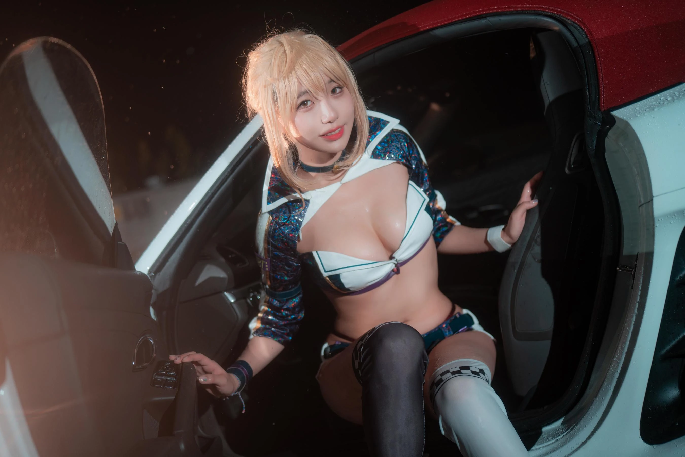 舞者清純街拍寫真 – 夏季靜謐風格展現珍藏 - 7