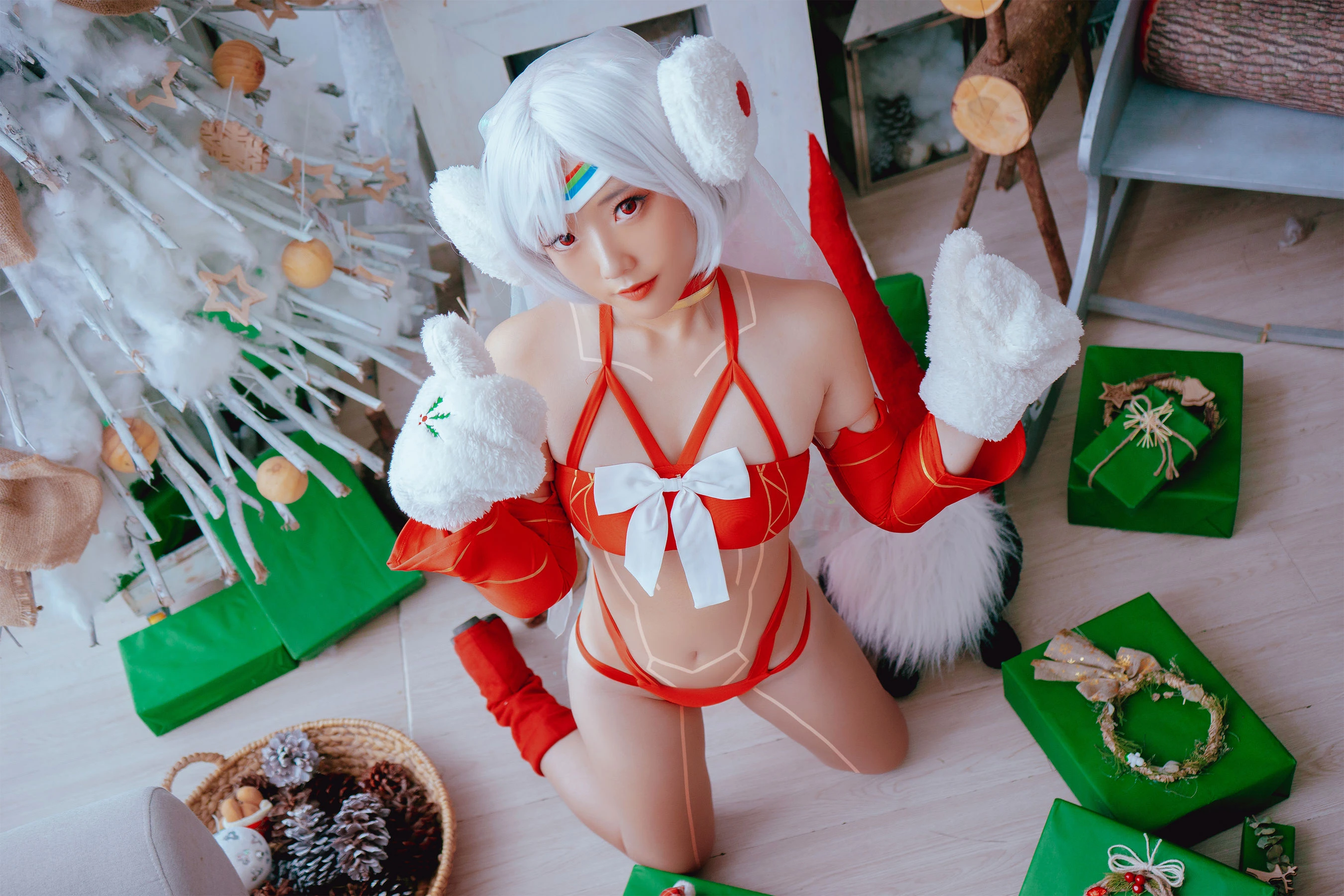 DJ性感戶外寫真 – 冬季激情風格展現典藏 - 20