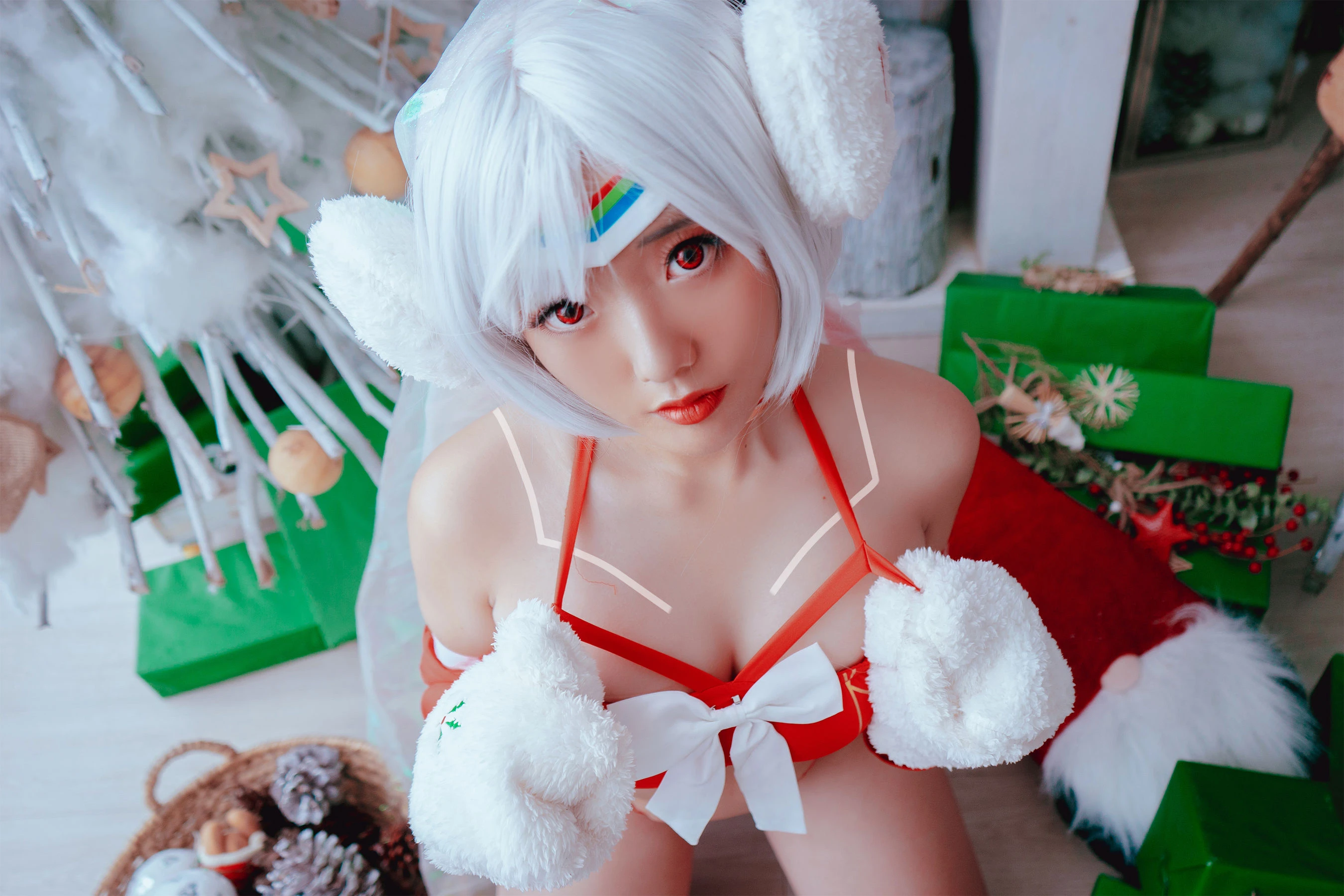 DJ性感戶外寫真 – 冬季激情風格展現典藏 - 22