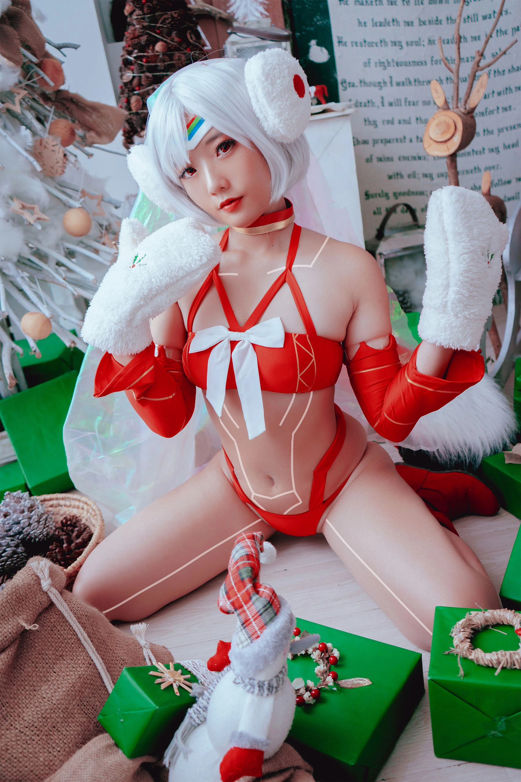 DJ性感戶外寫真 – 冬季激情風格展現典藏 - 6