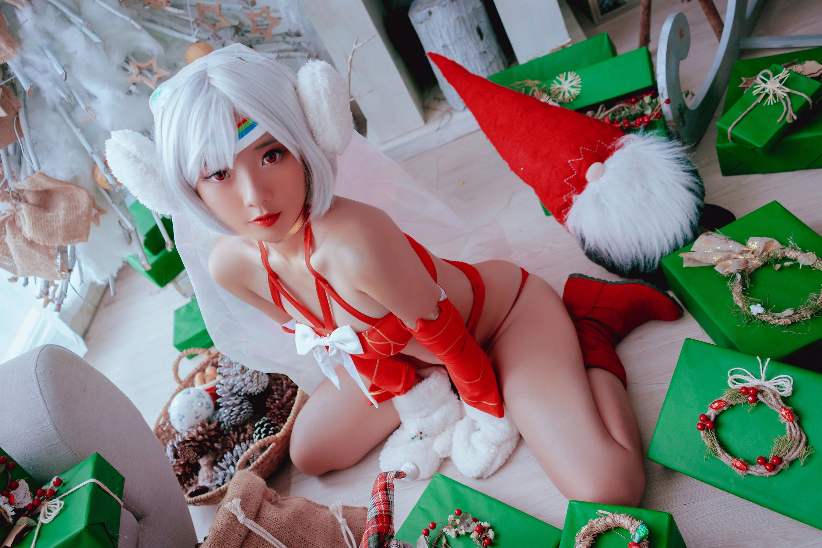 DJ性感戶外寫真 – 冬季激情風格展現典藏 - 7