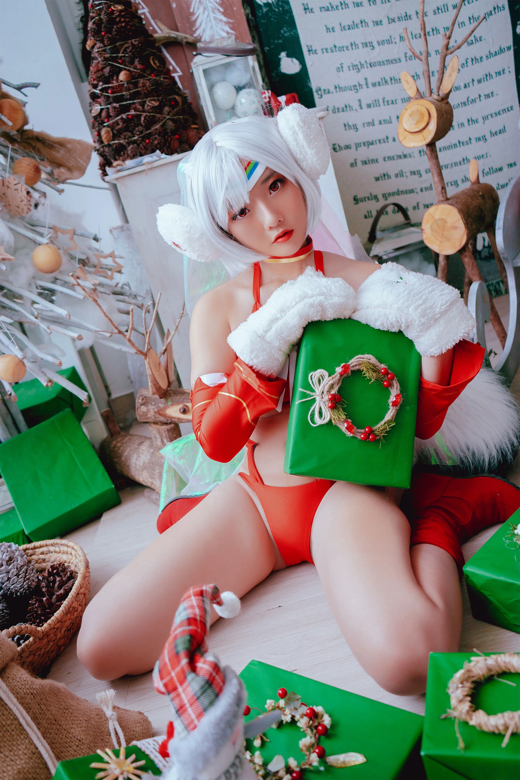 DJ性感戶外寫真 – 冬季激情風格展現典藏 - 8