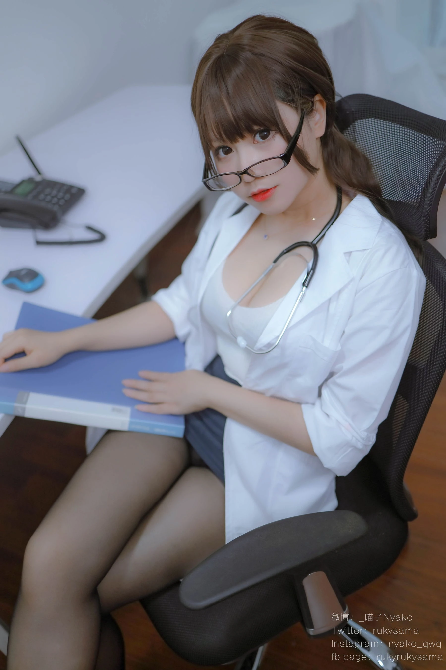 台中全日護士美照 – 甜美魅力寫真館實錄典藏 - 5