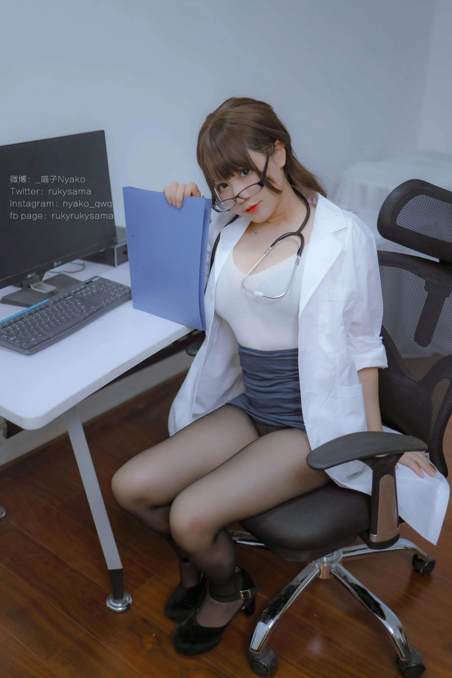 台中全日護士美照 – 甜美魅力寫真館實錄典藏 - 7