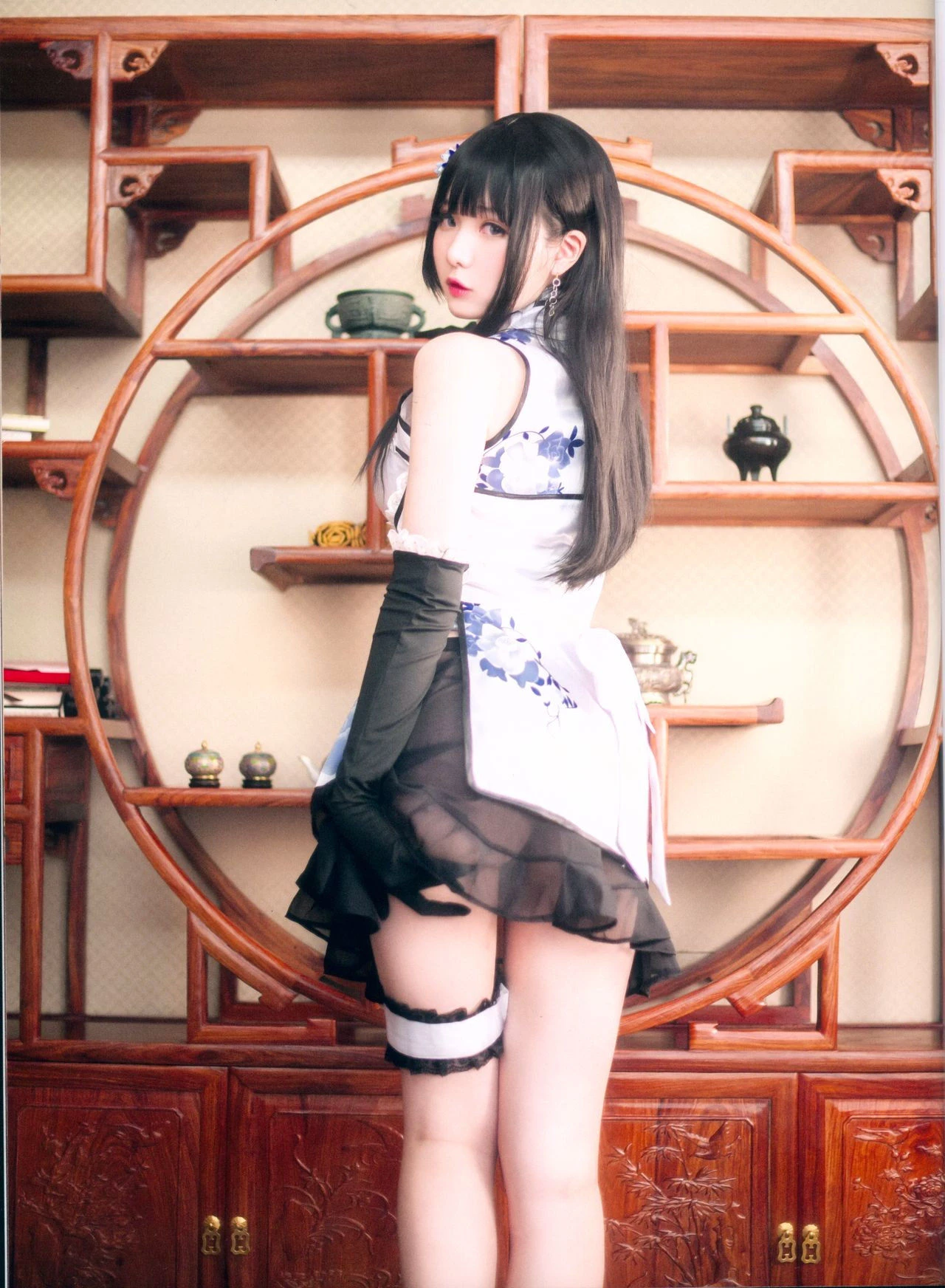 嫩模知性街拍寫真 – 夏日浪漫風格展現珍藏 - 21
