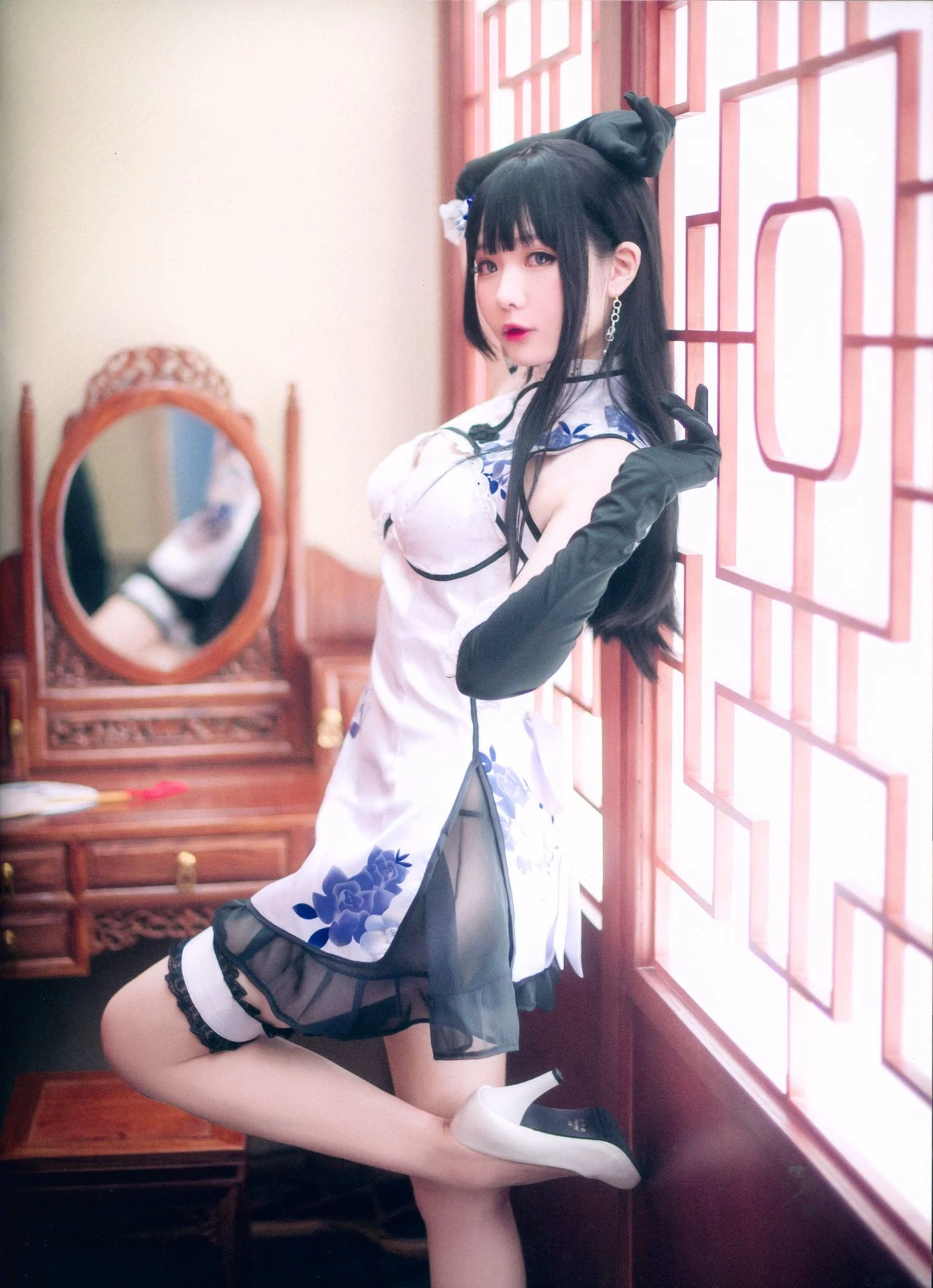 嫩模知性街拍寫真 – 夏日浪漫風格展現珍藏 - 23