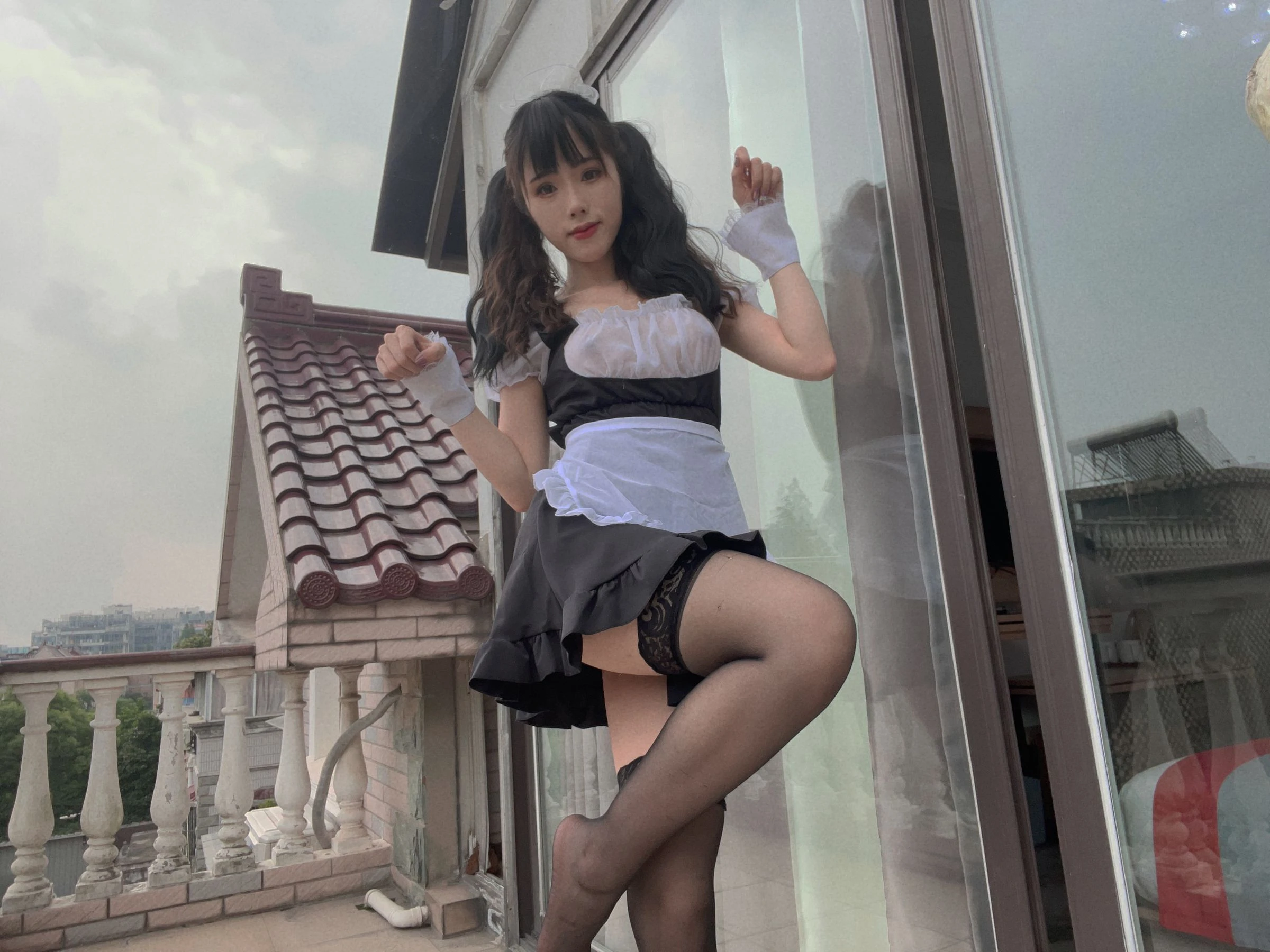 校花甜美寫真館寫真 – 雨季俏皮風格展現珍藏 - 25