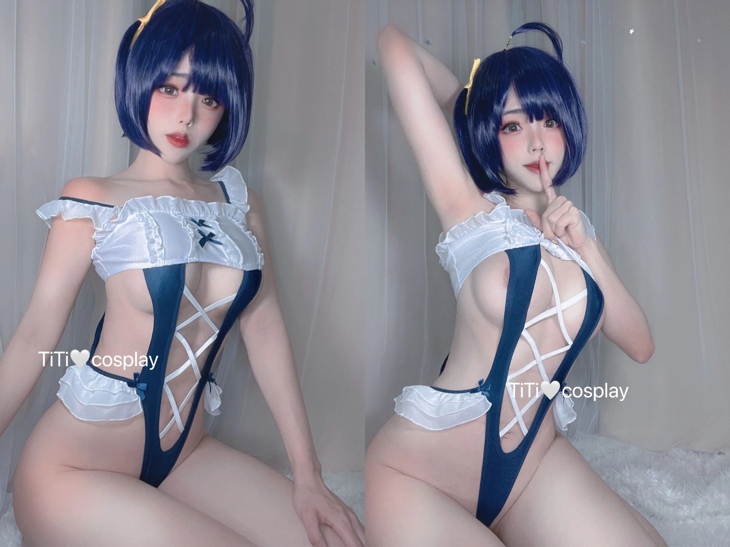 校花甜美寫真館寫真 – 雨季俏皮風格展現珍藏 - 42