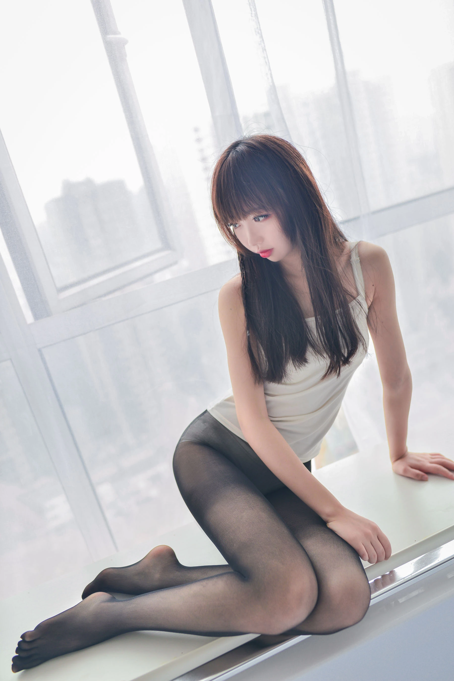 台南正午護士美照 – 高貴魅力自然光實錄限量 - 4